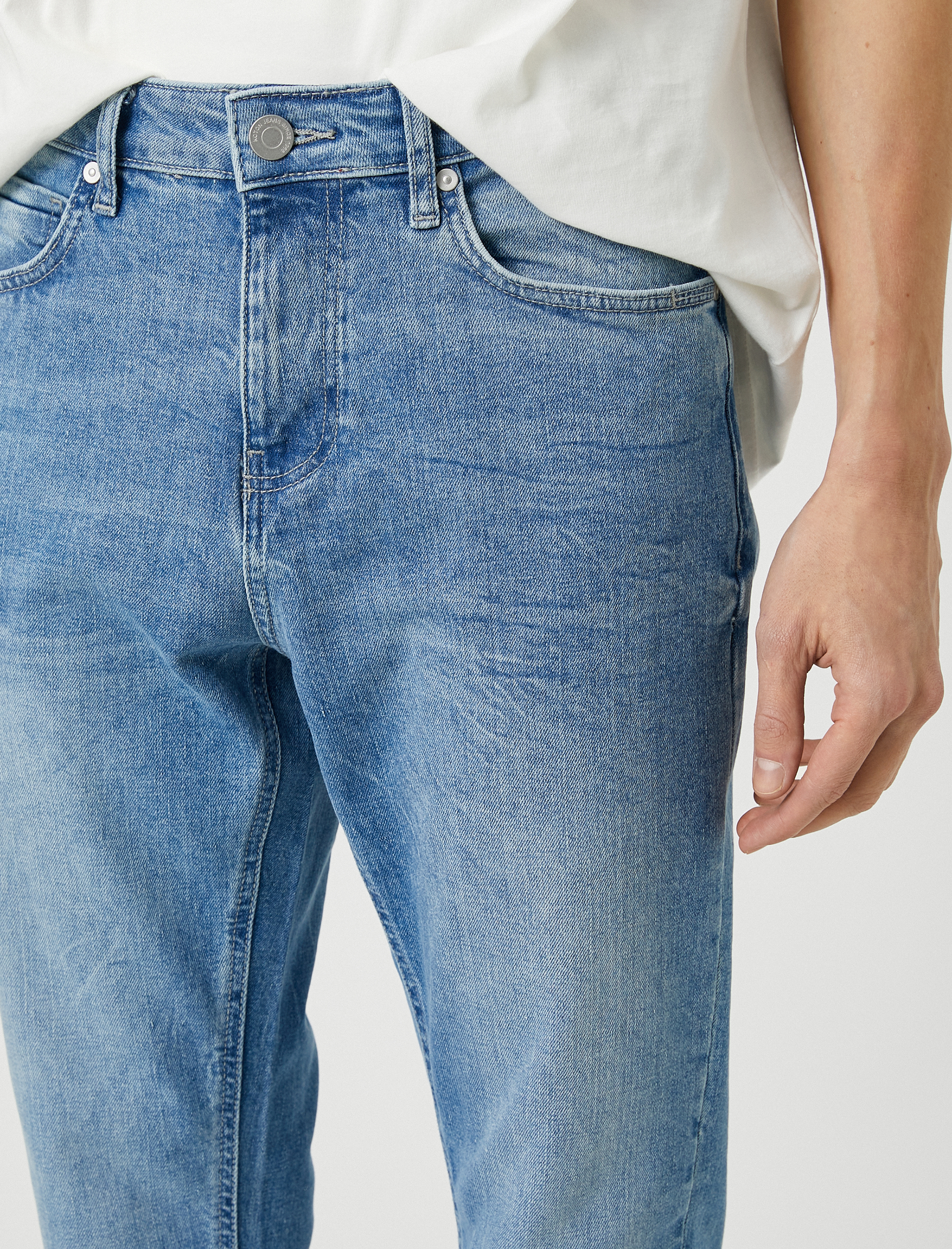   Slim Fit Kot Pantolon - Brad Jean