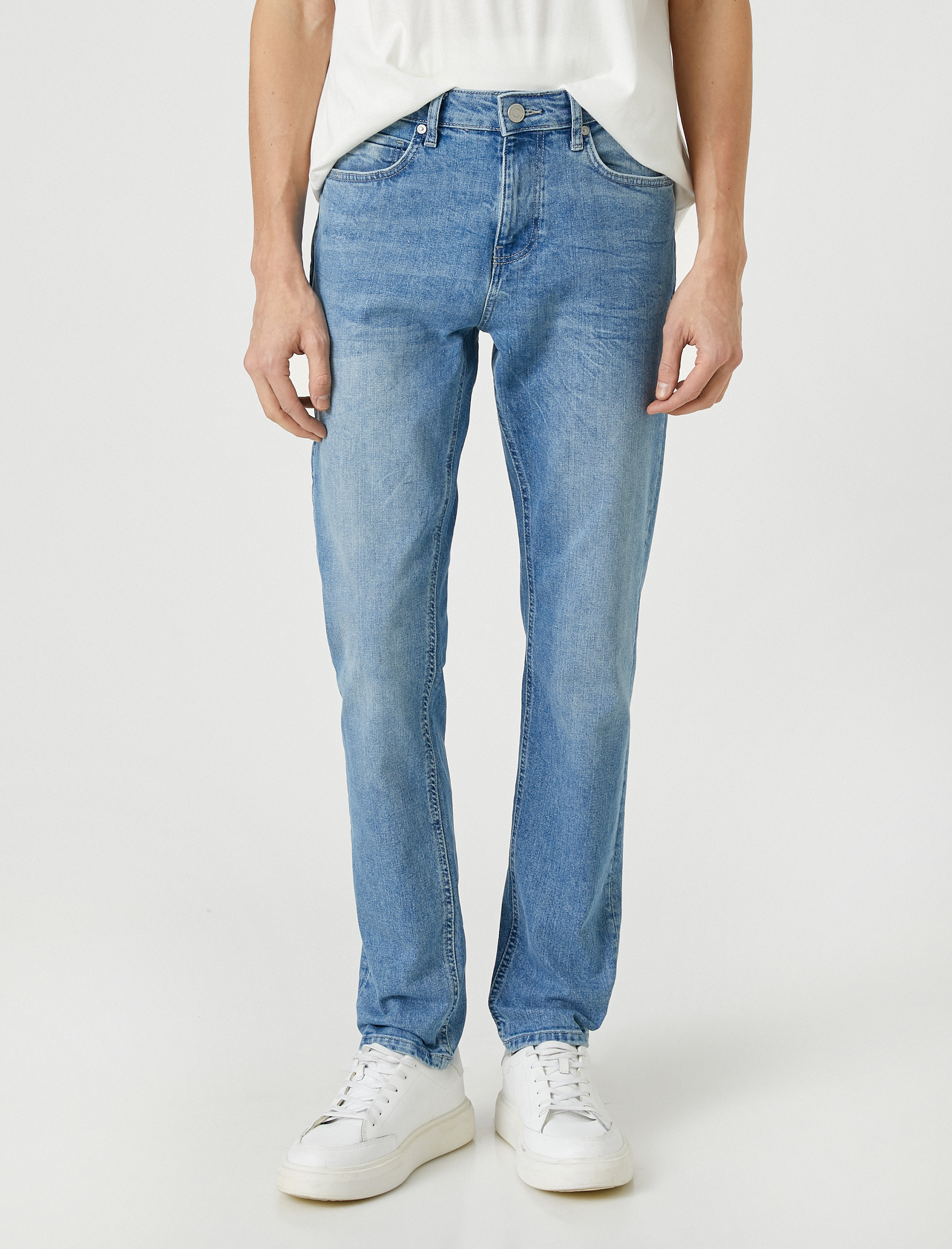   Slim Fit Kot Pantolon - Brad Jean