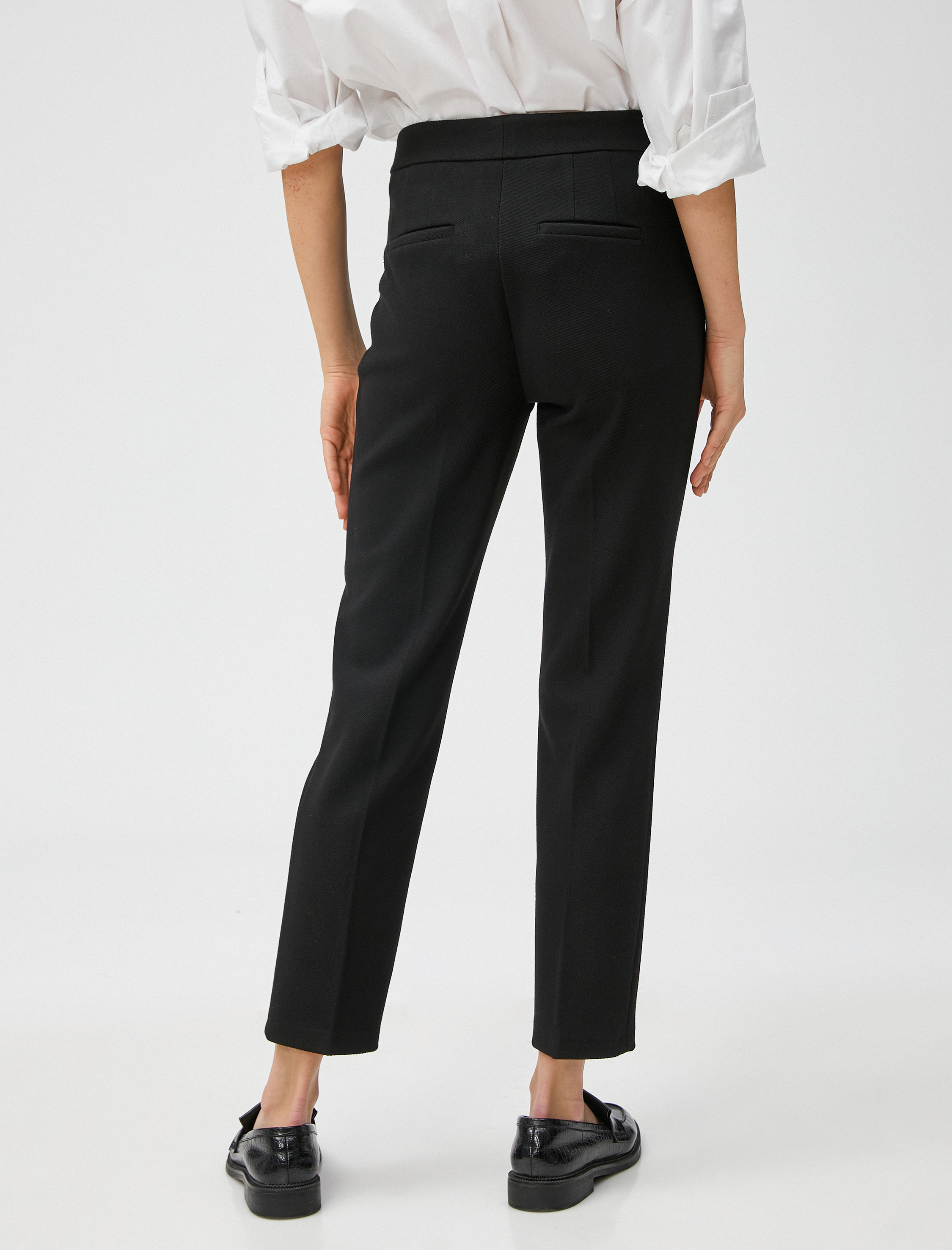   Basic Cigarette Kumaş Pantolon Dar Paça