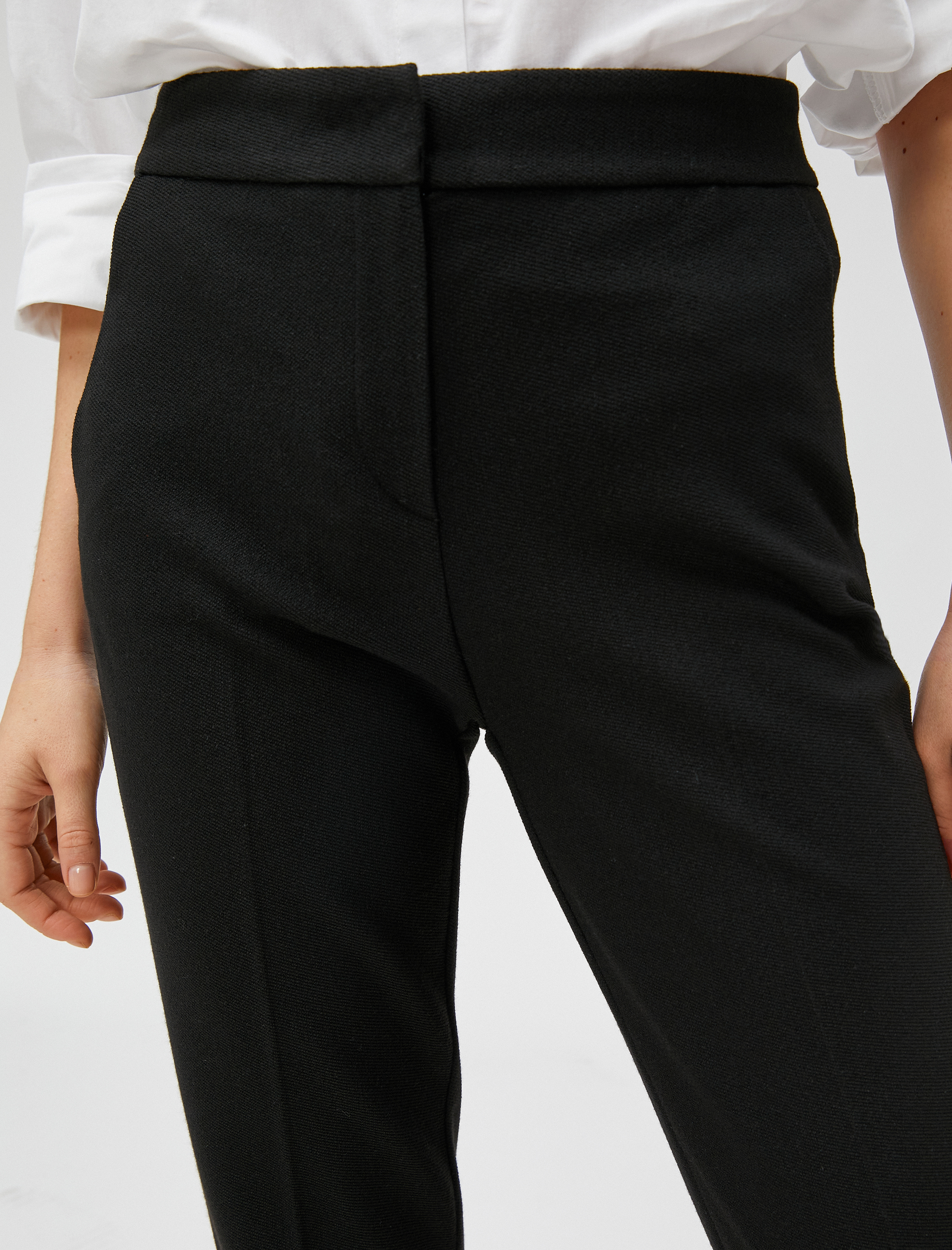   Basic Cigarette Kumaş Pantolon Dar Paça