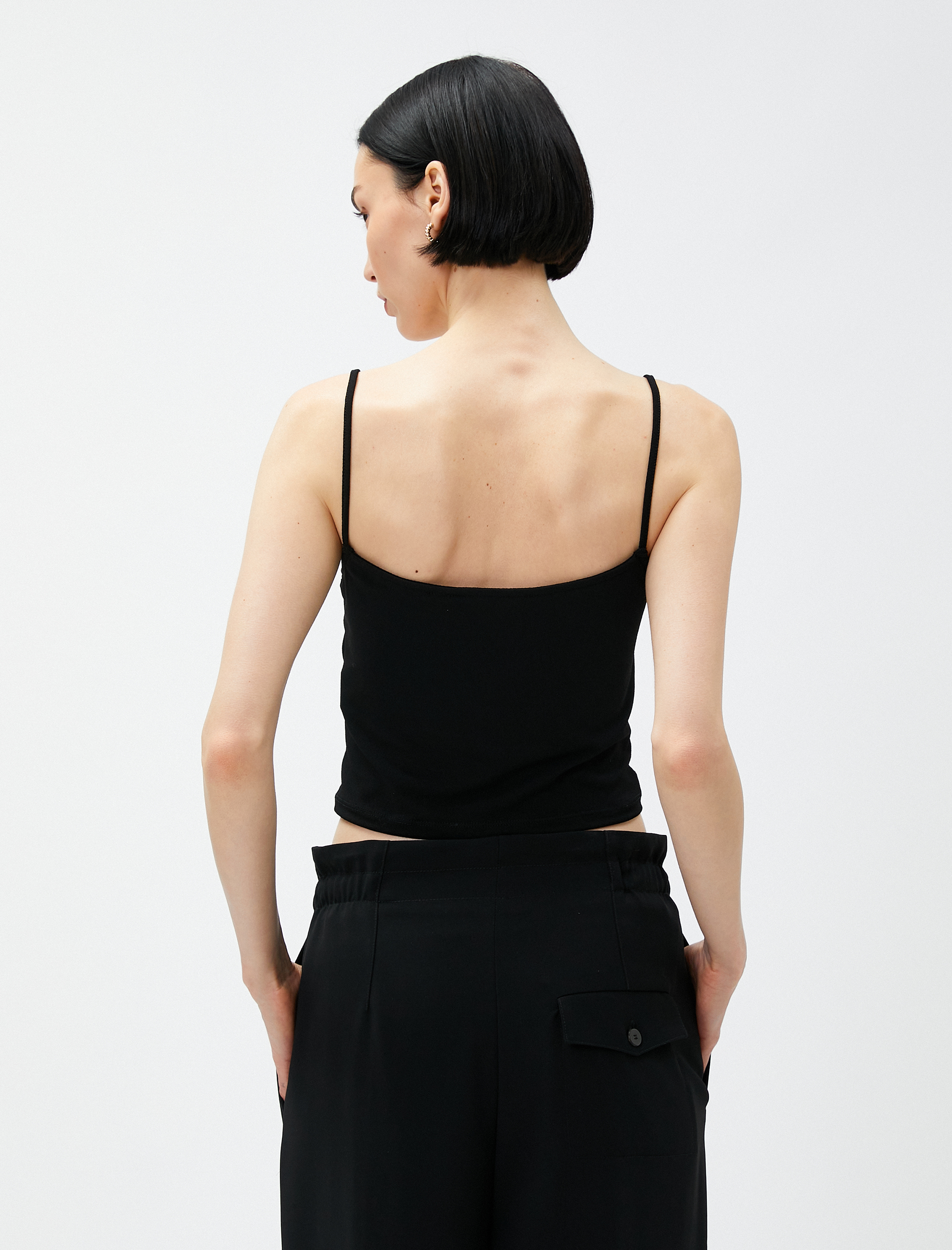   Drapeli Atlet Askılı U Yaka