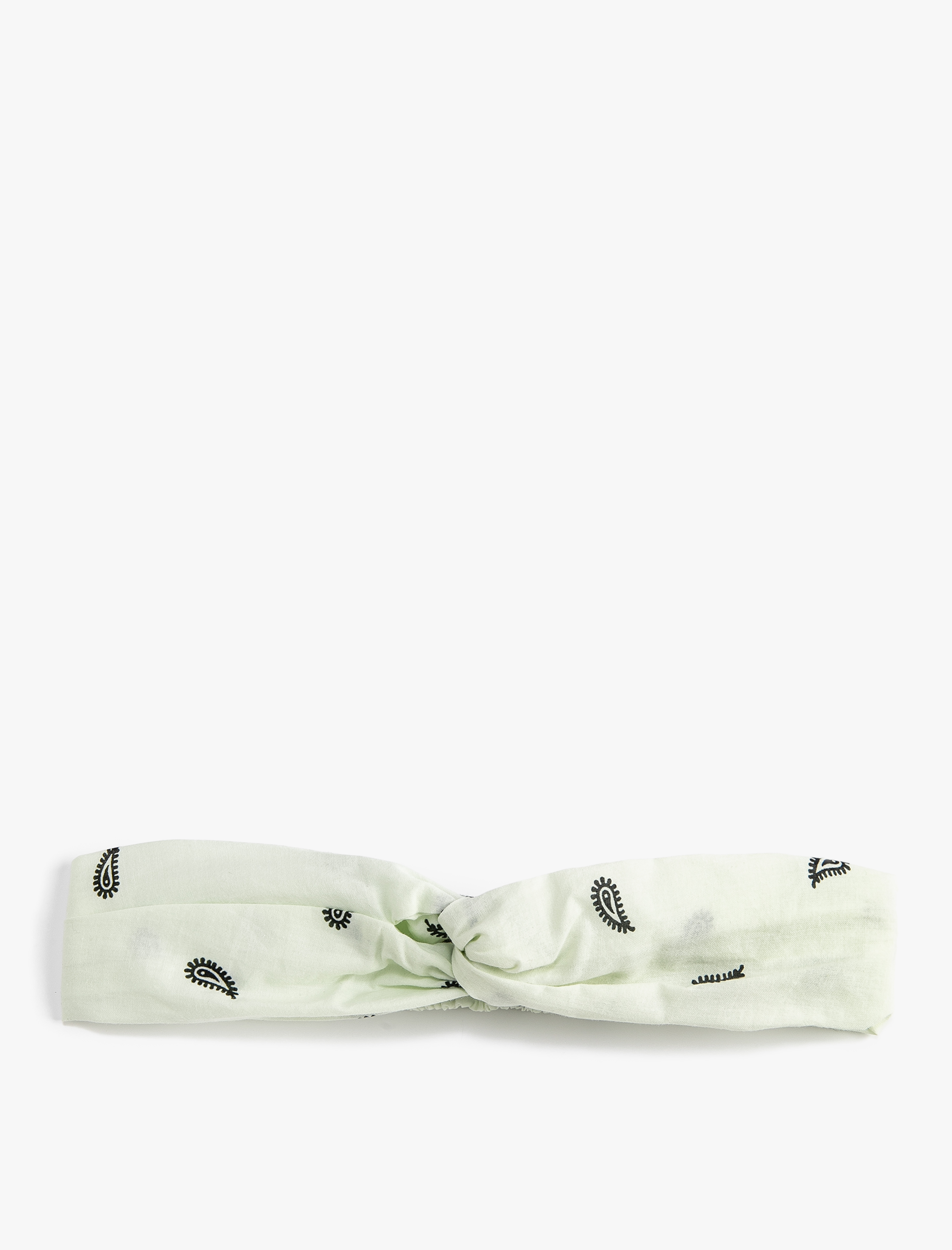  Kadın Saç Bandı Pamuklu Lastikli