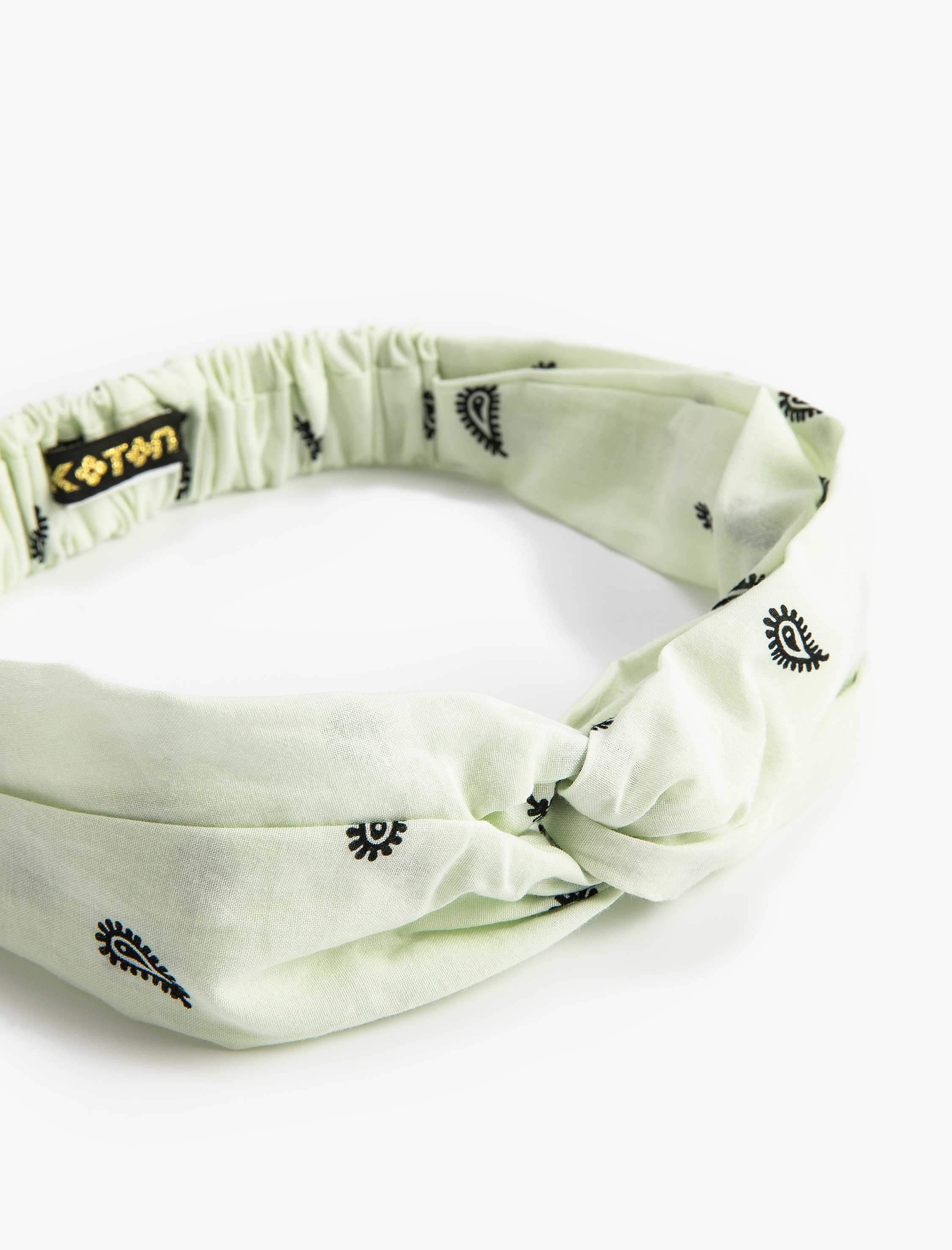  Kadın Saç Bandı Pamuklu Lastikli