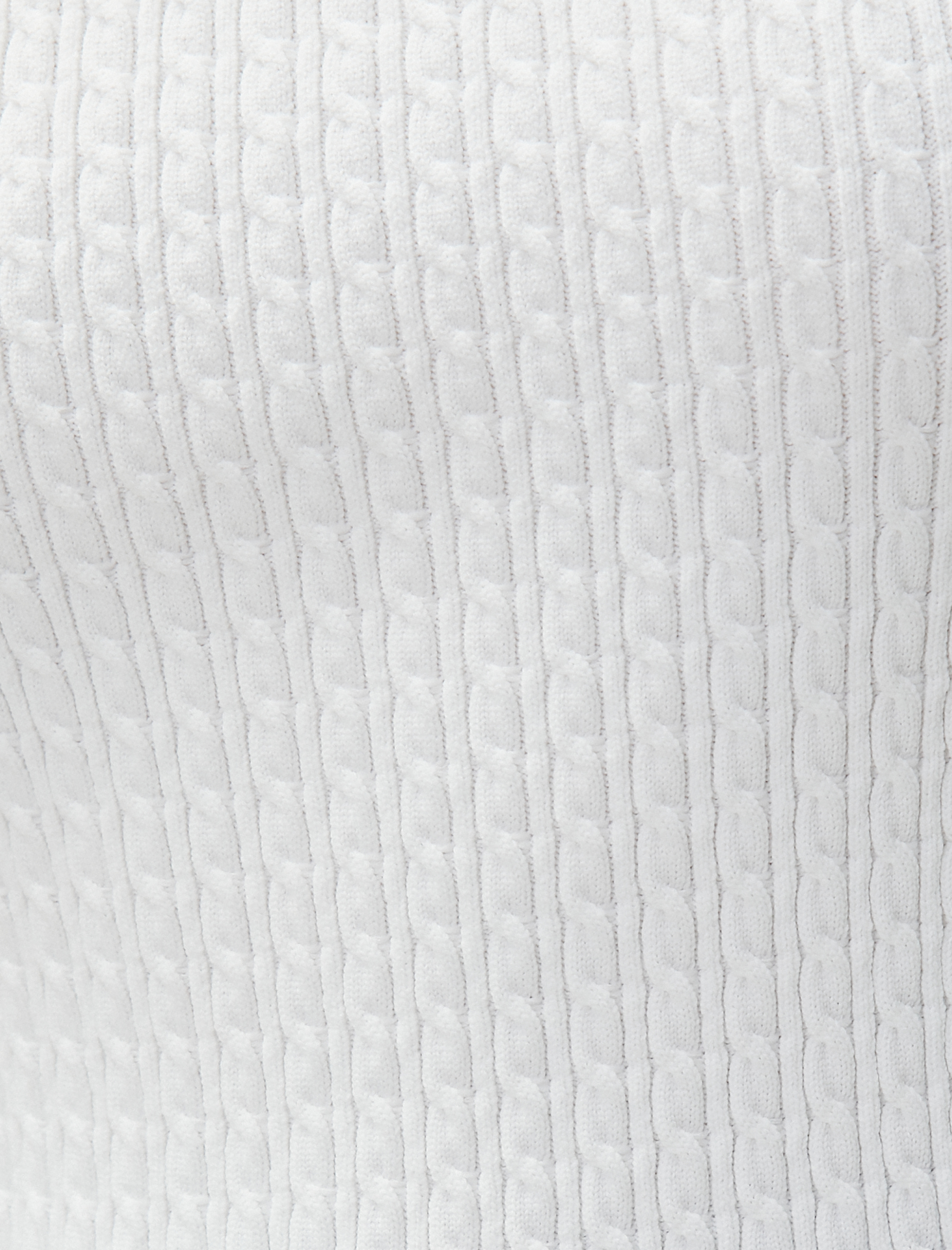   Boğazlı Atlet Kolsuz Örgü Motifli