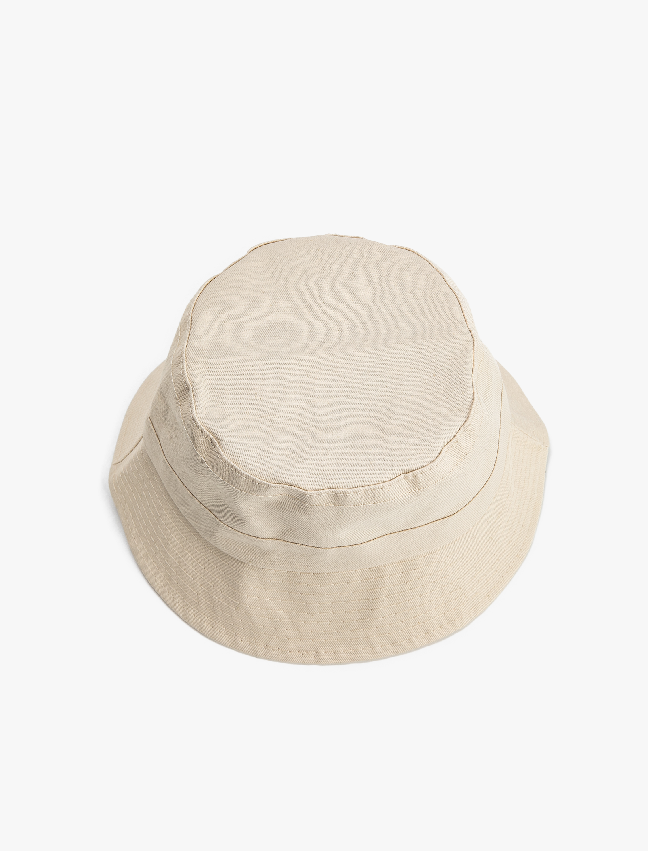 Erkek Bucket Şapka Dikiş Detaylı