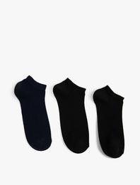 Basic 3'lü Patik Çorap Seti