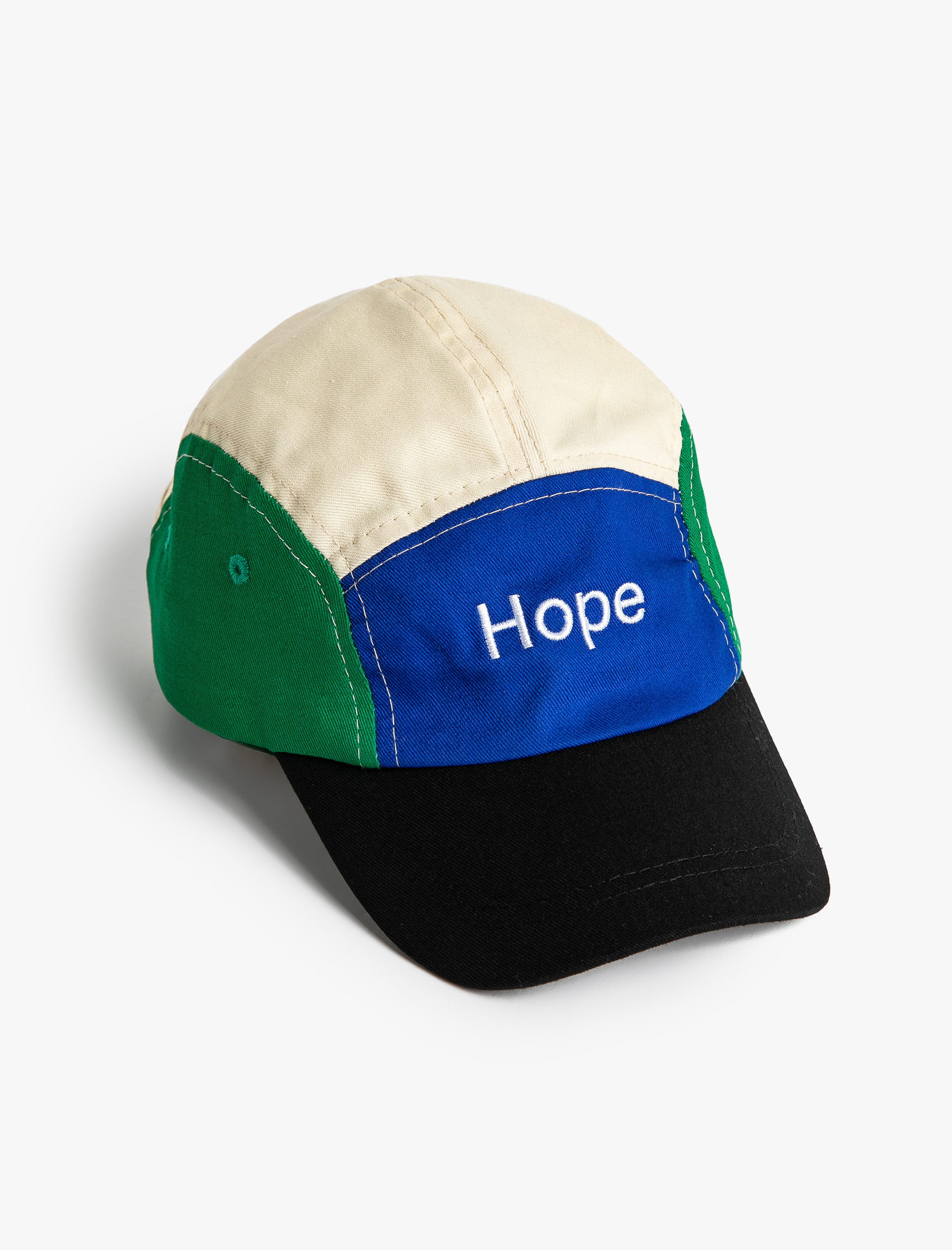  Erkek Çocuk Şapka Renk Bloklu Pamuklu