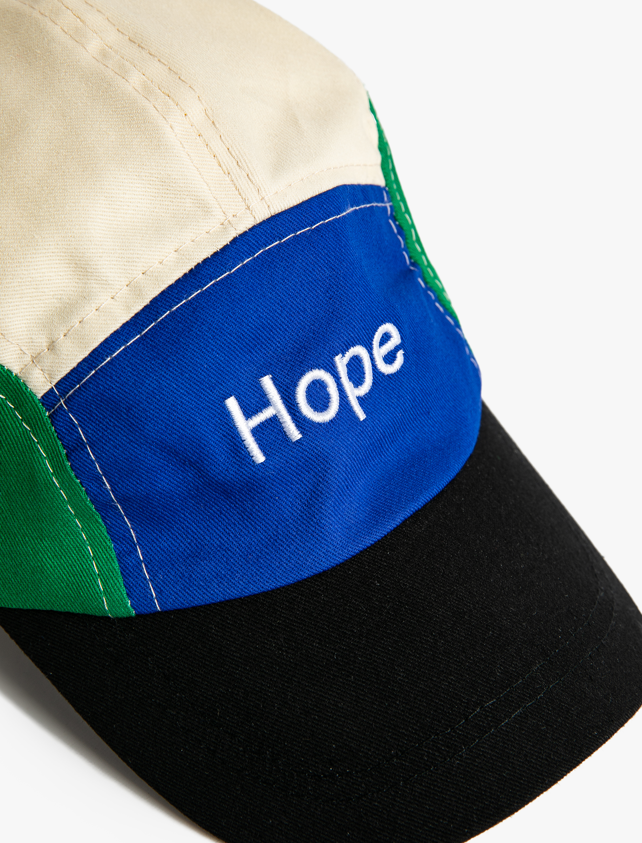  Erkek Çocuk Şapka Renk Bloklu Pamuklu