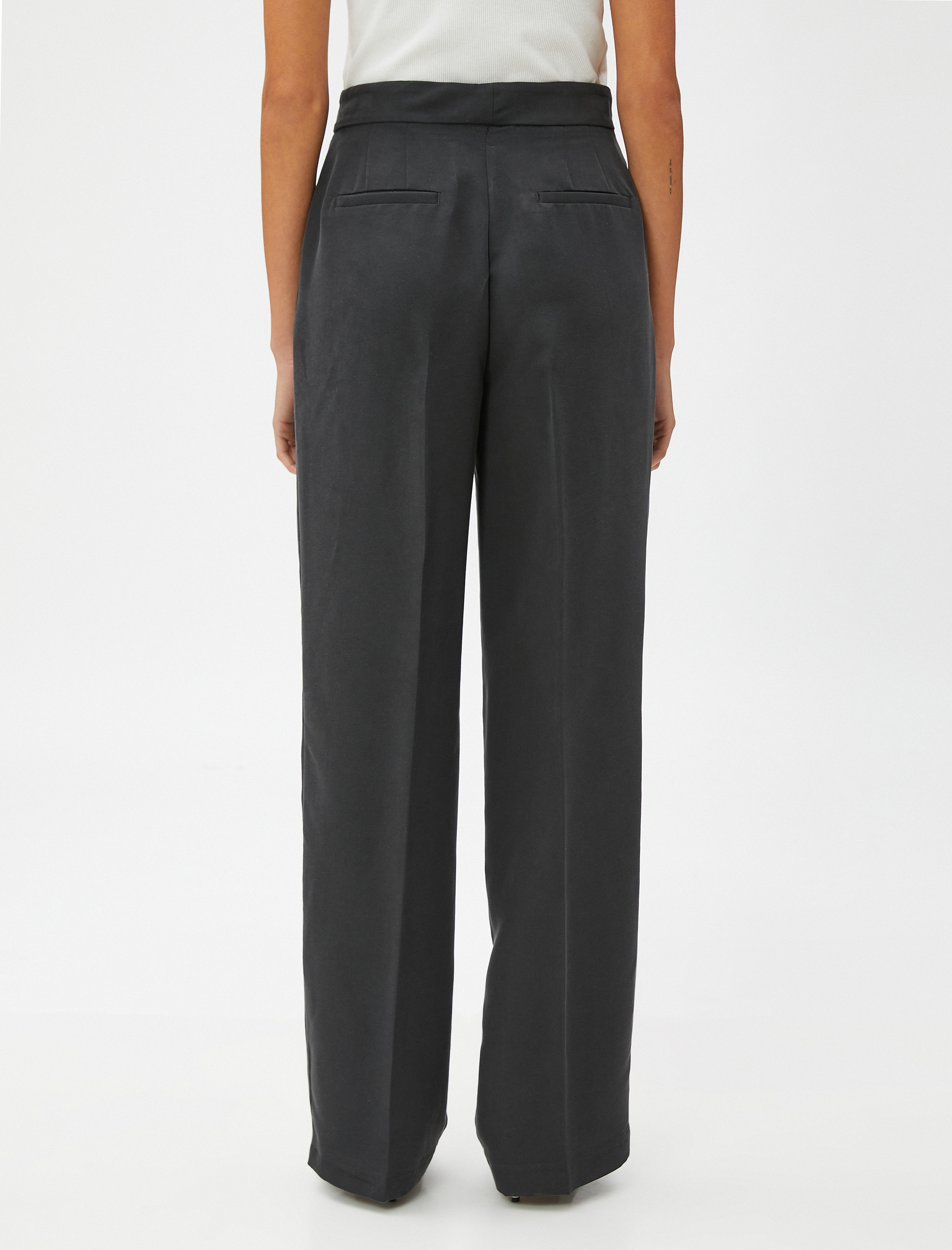   Cepli Palazzo Pantolon Modal Karışımlı