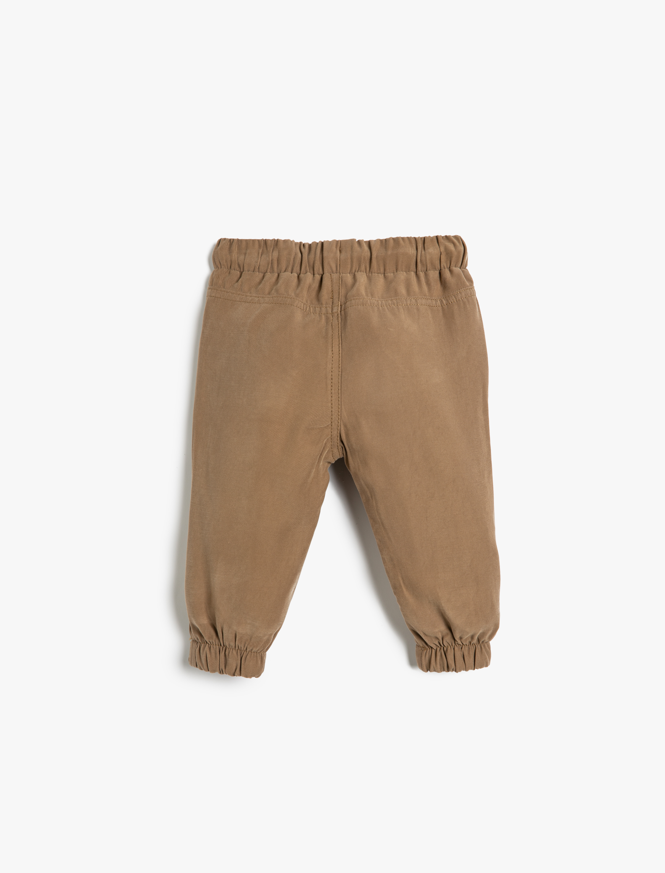  Erkek Bebek Jogger Pantolon Beli Bağlamalı Lastikli Cepli