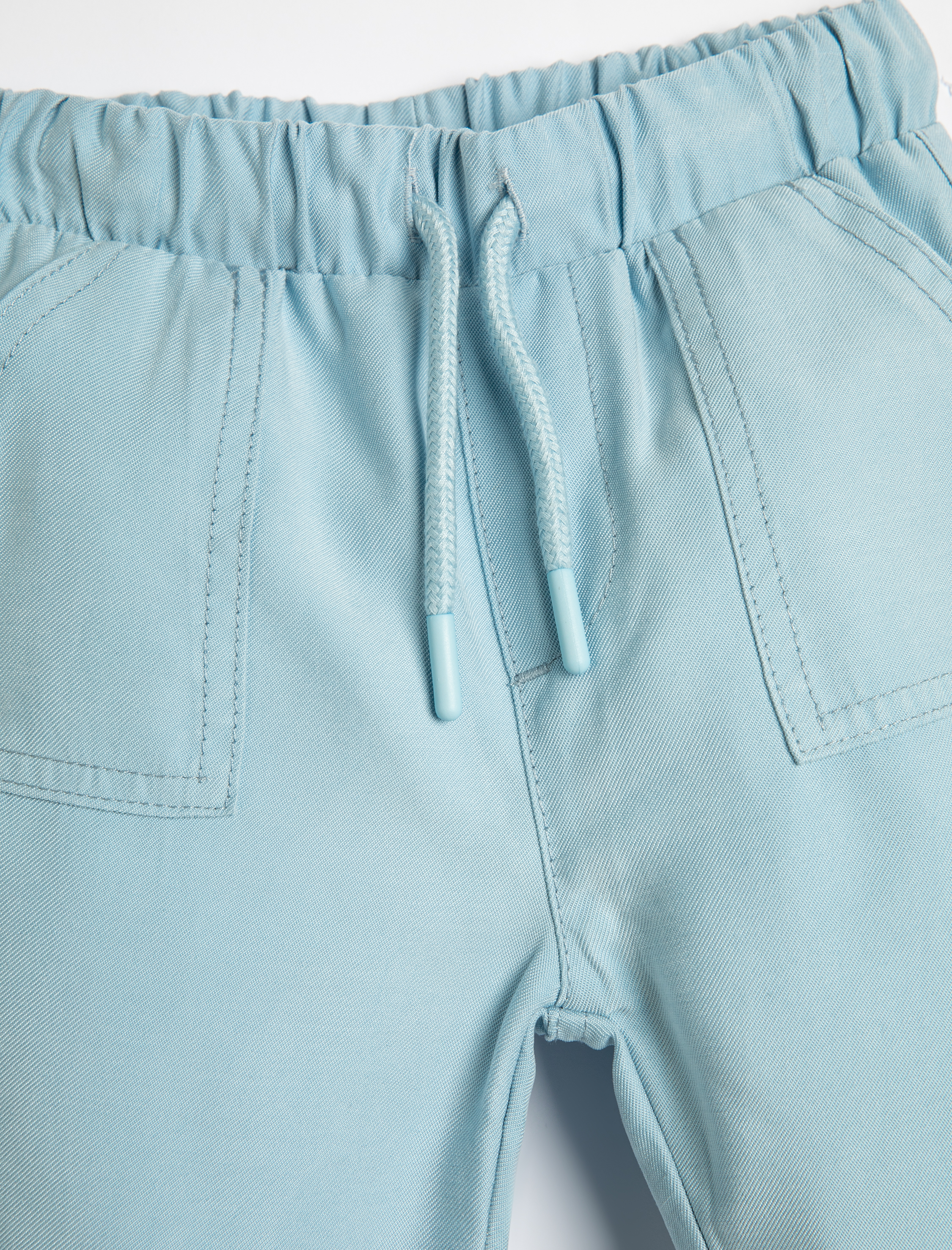  Erkek Bebek Jogger Pantolon Beli Bağlamalı Lastikli Cepli