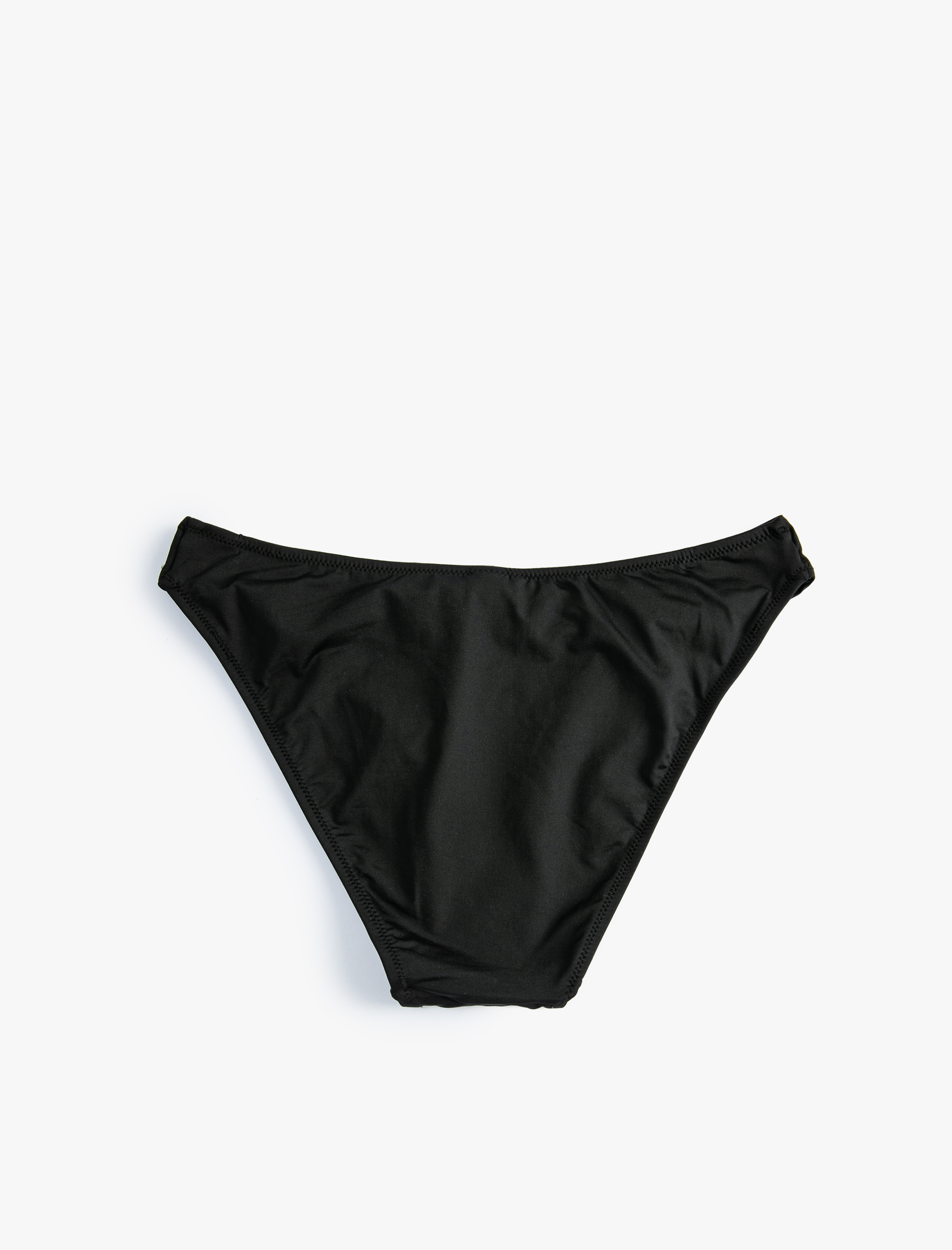   V Kesim Bikini Altı Parlak Taş İşlemeli