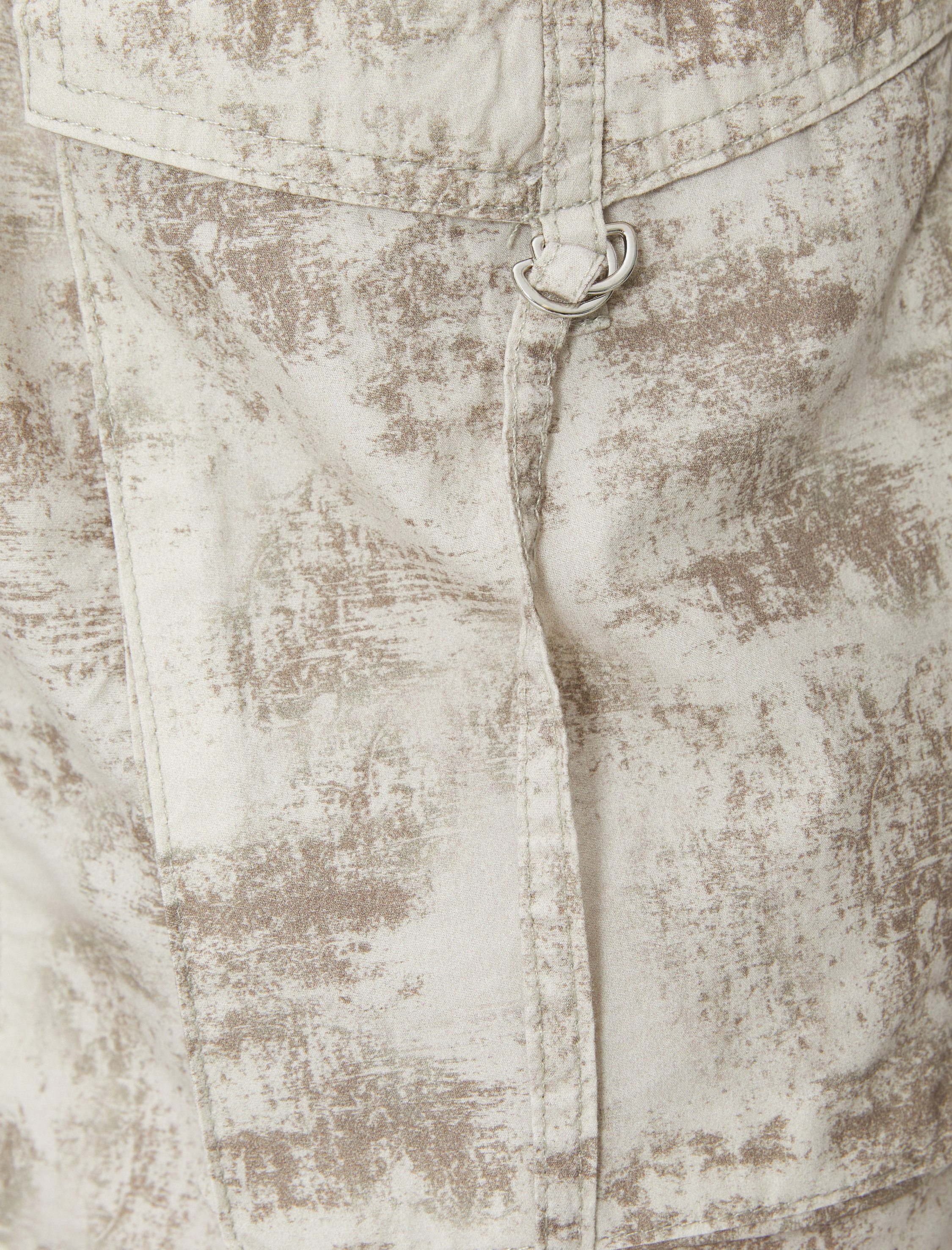   Kargo Etek Büyük Cepli Beli Lastikli Stoperli Pamuklu