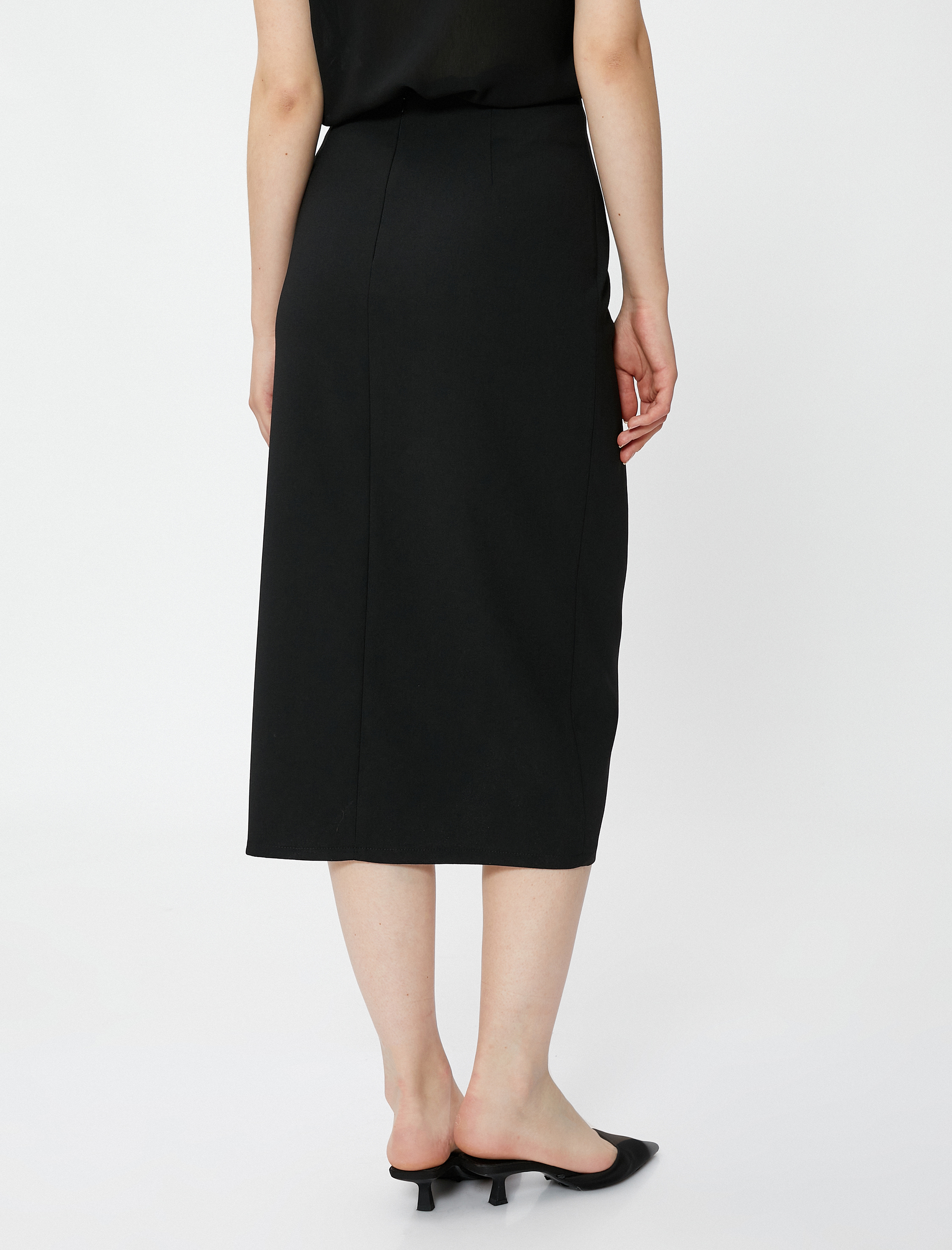   Midi Etek Anvelop Kapama Derin Yırtmaçlı