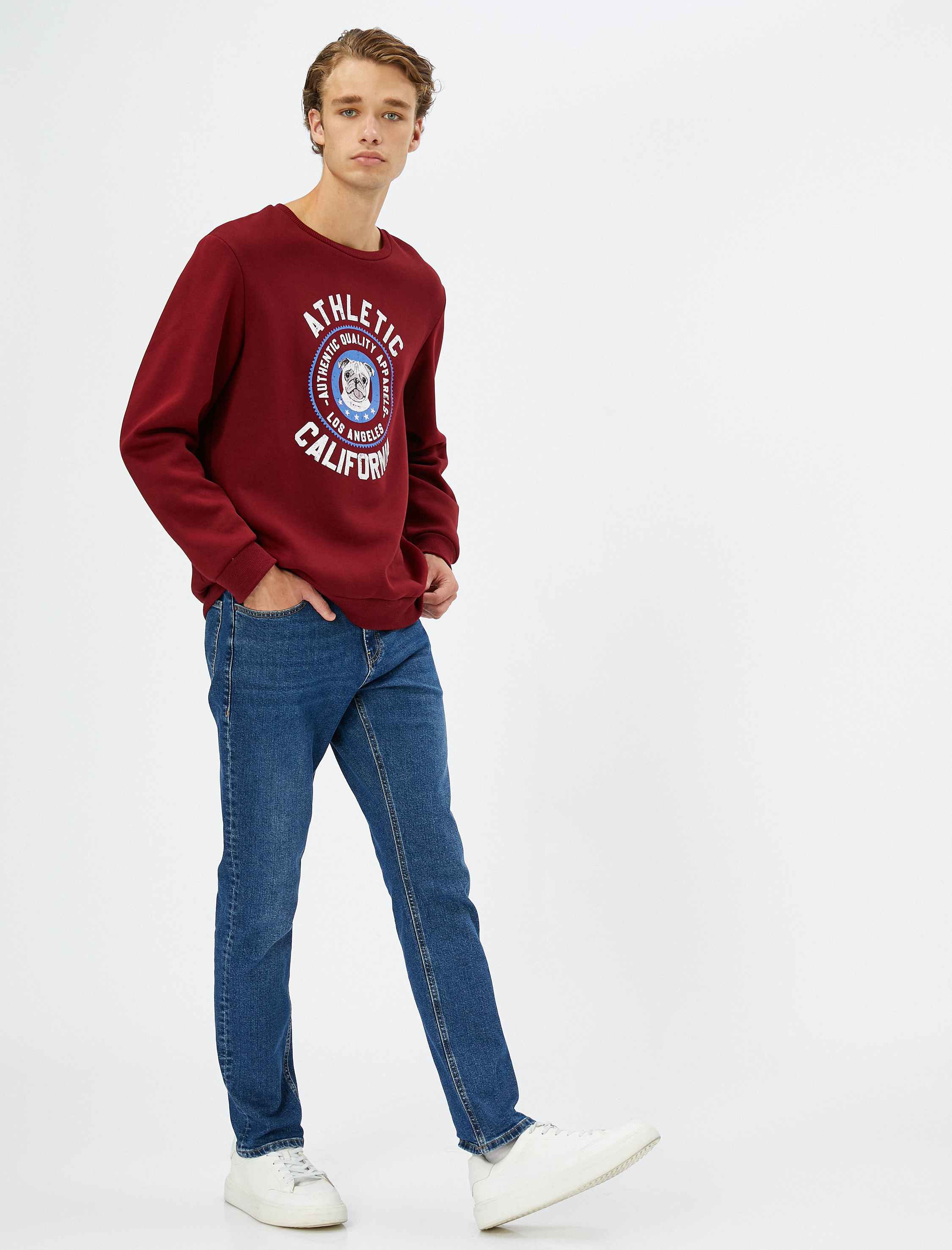   Slim Fit Kot Pantolon - Brad Jean