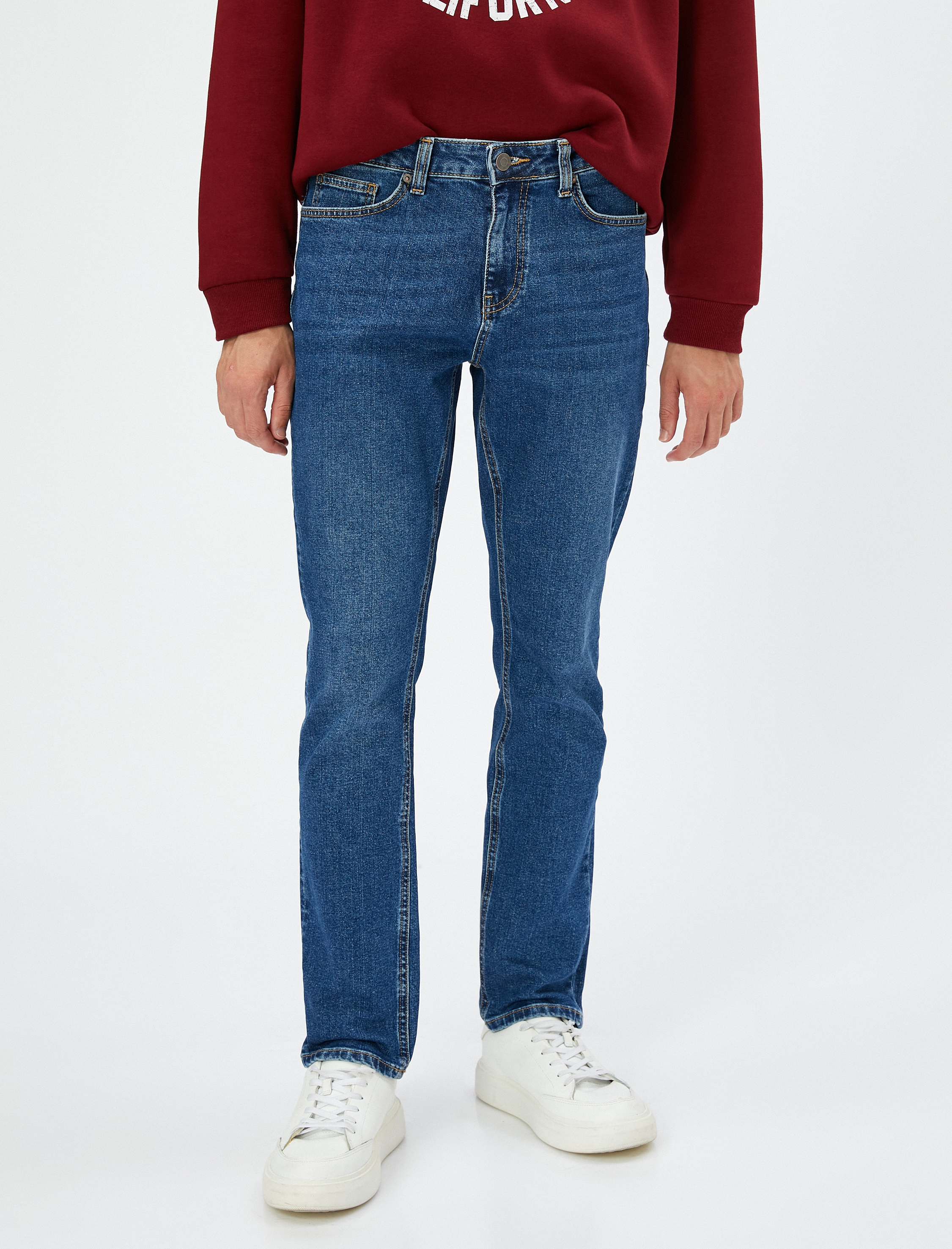   Slim Fit Kot Pantolon - Brad Jean