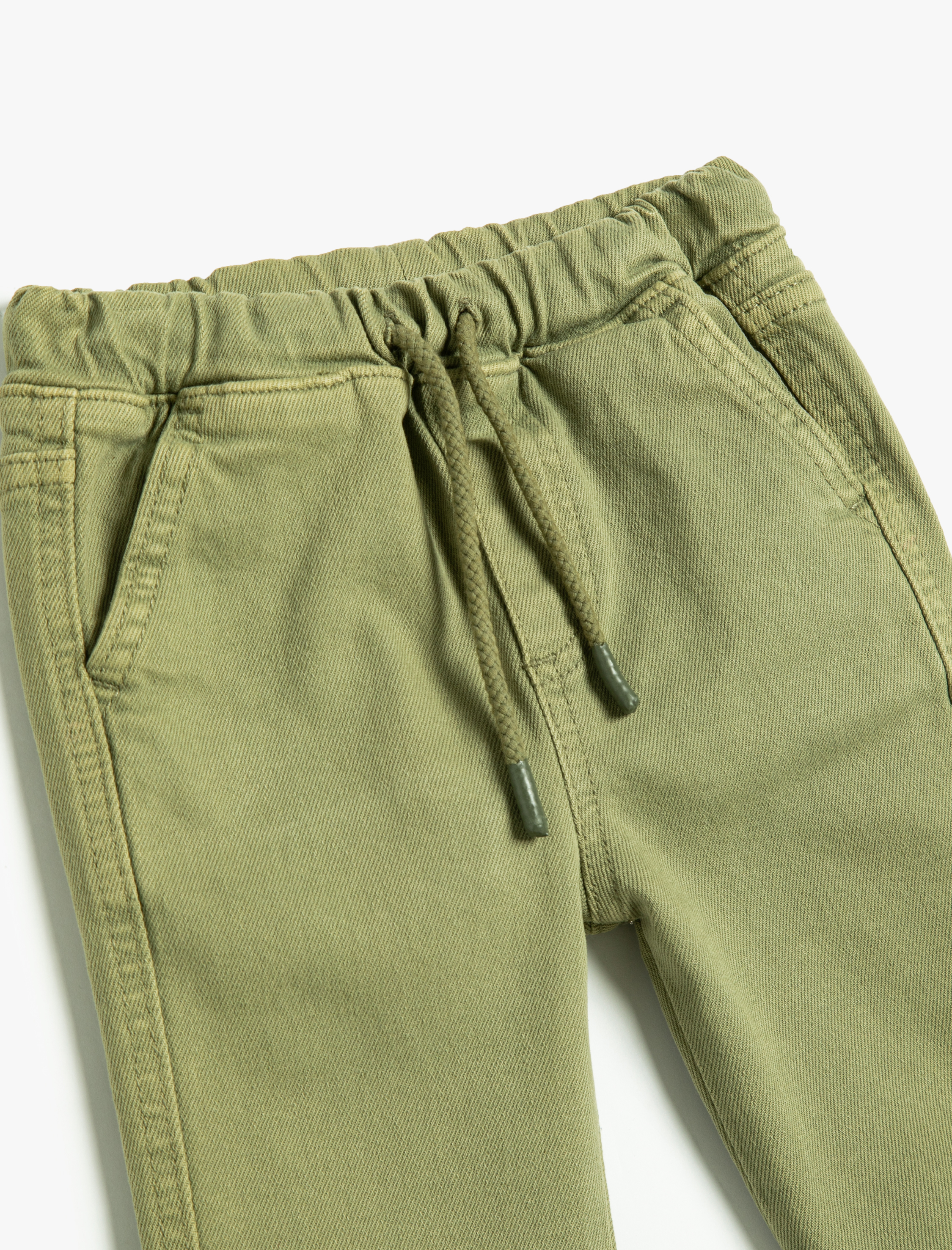  Erkek Bebek Jogger Pantolon Cepli Beli Bağlamalı Pamuklu