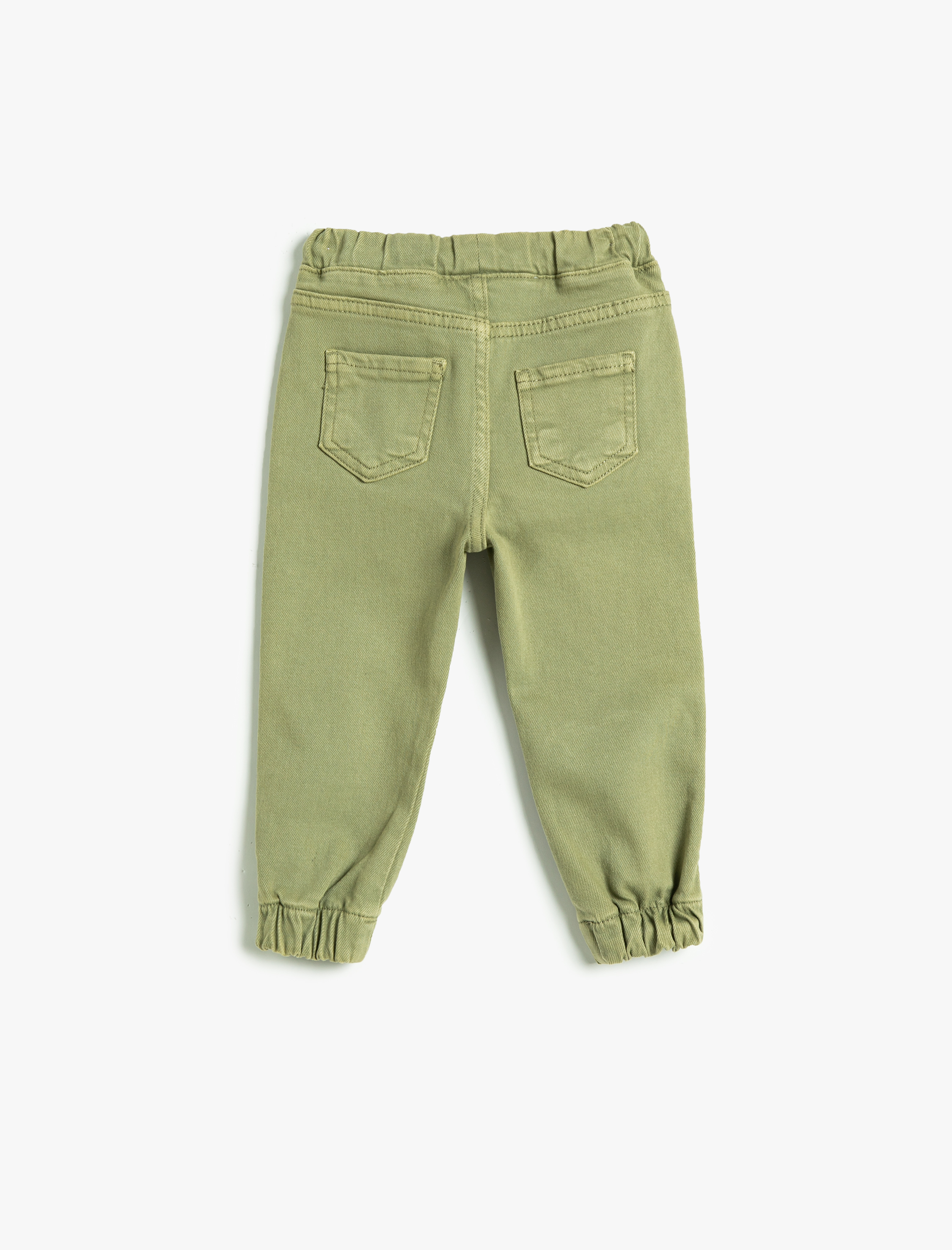  Erkek Bebek Jogger Pantolon Cepli Beli Bağlamalı Pamuklu