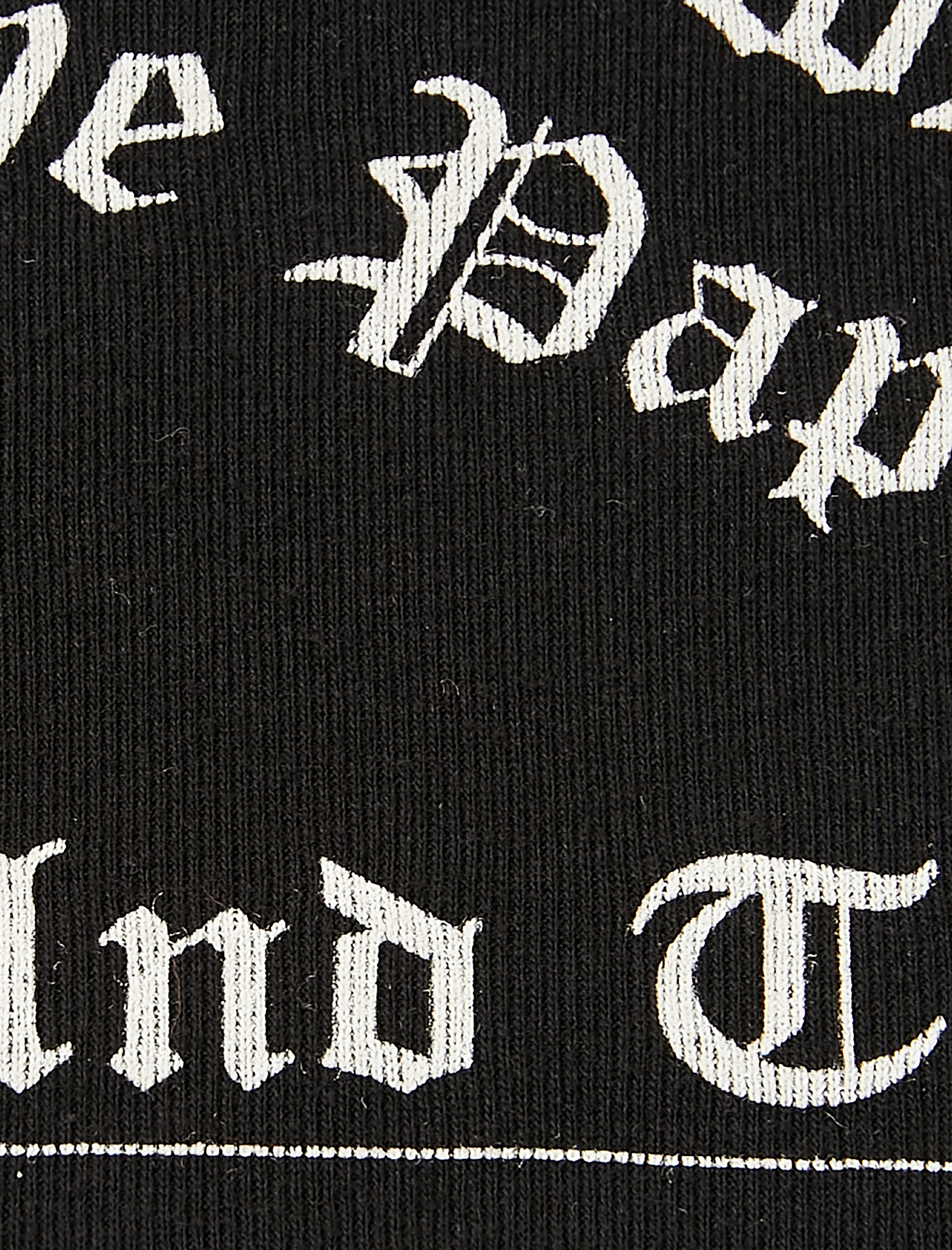   Uzun Kollu Baskılı Crop Tişört Bisiklet Yaka Slim Fit