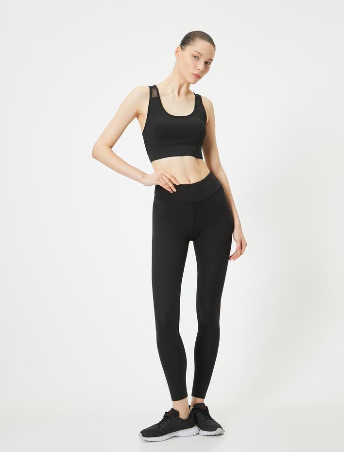  Spor Tayt Yüksek Bel Dar Kalıp