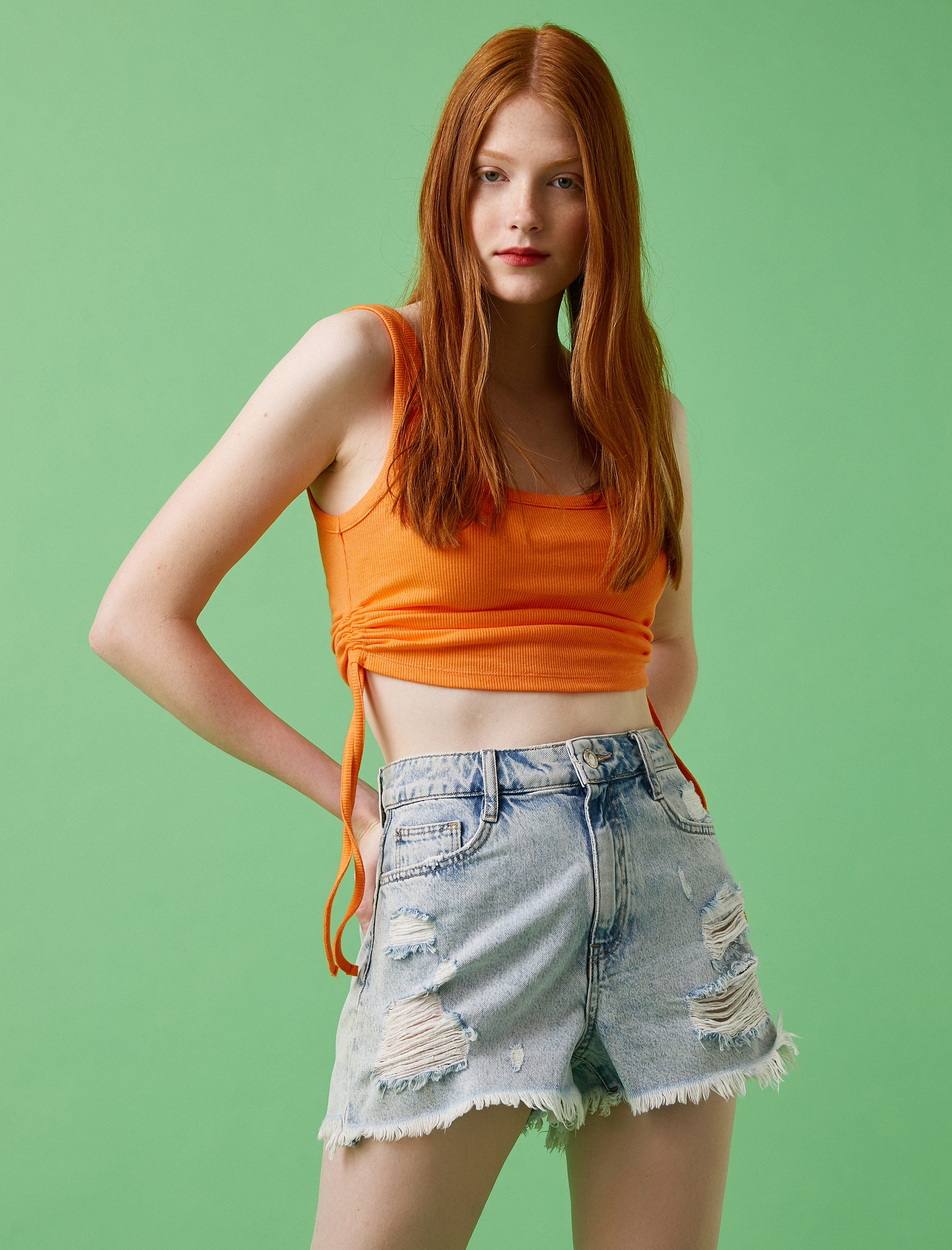 Fitilli Atlet Büzgülü