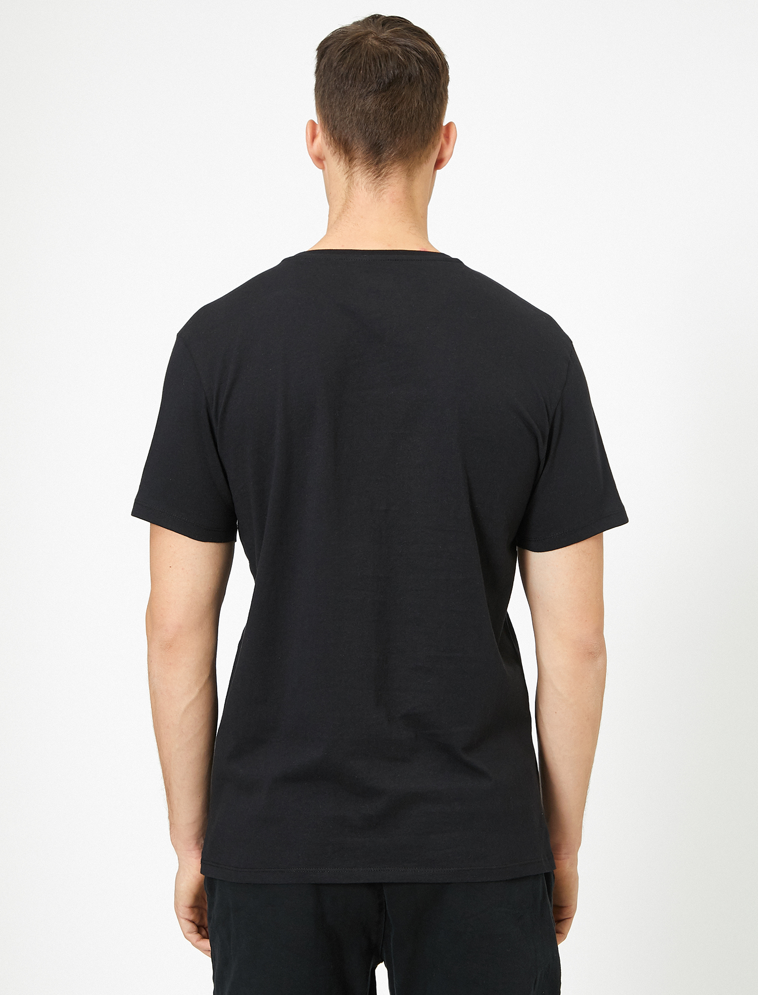   Baskılı Tişört Kısa Kollu