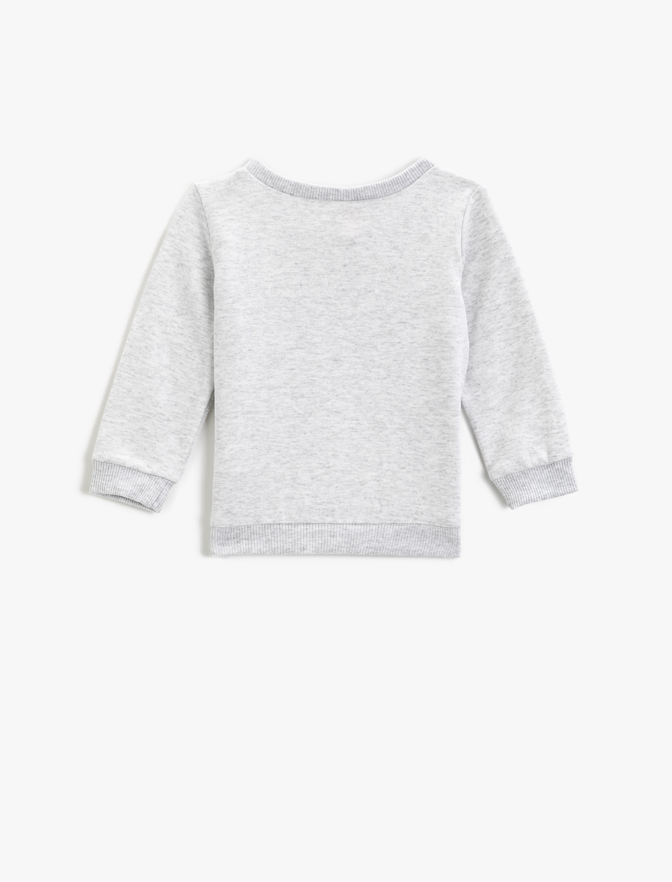  Erkek Bebek Awesome Baskılı Sweatshirt Bisiklet Yaka