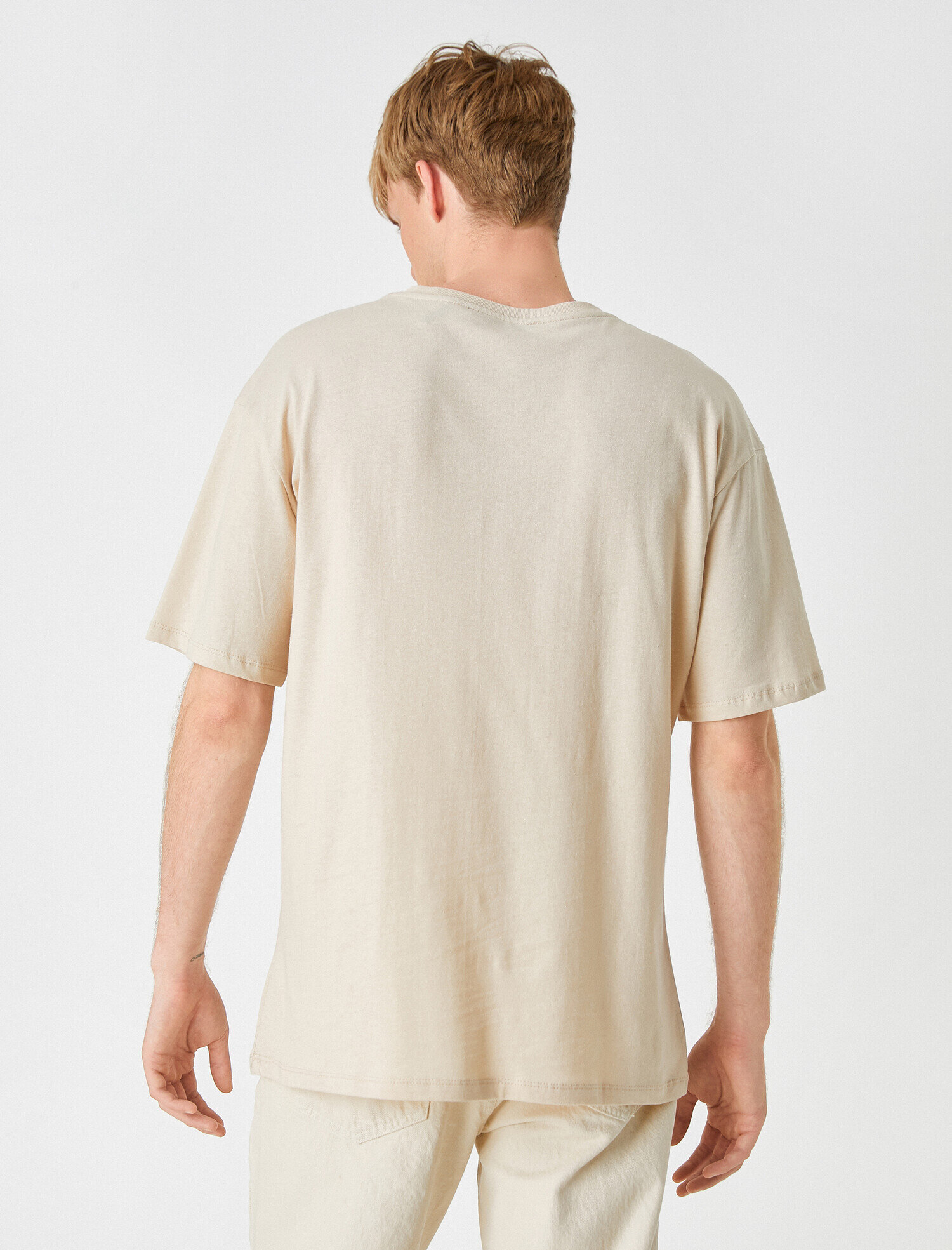   Baskılı Oversize Tişört