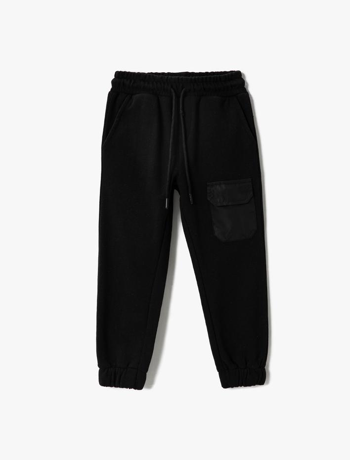Erkek Çocuk Basic Jogger Eşofman Altı Beli Bağlamalı