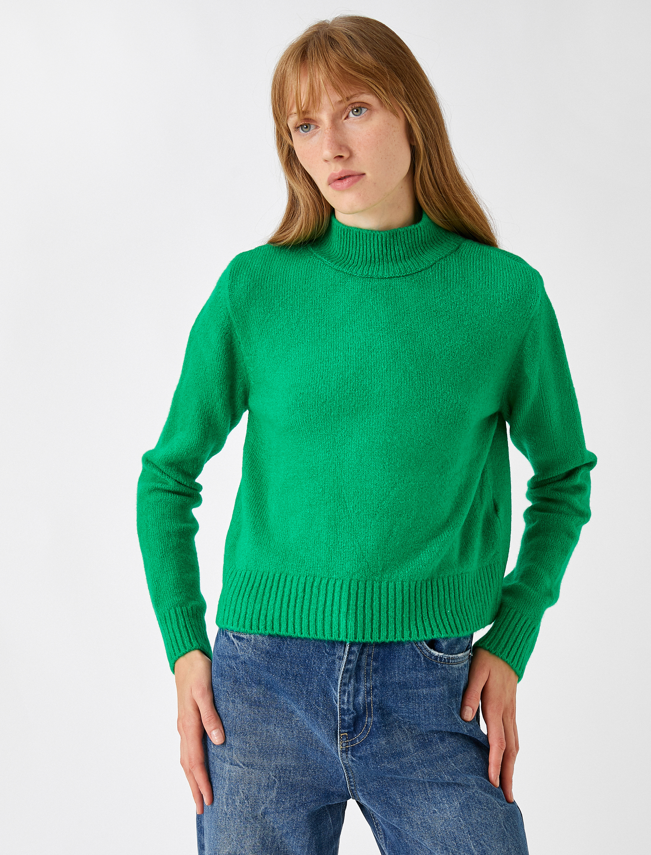   Crop Basic Triko Kazak