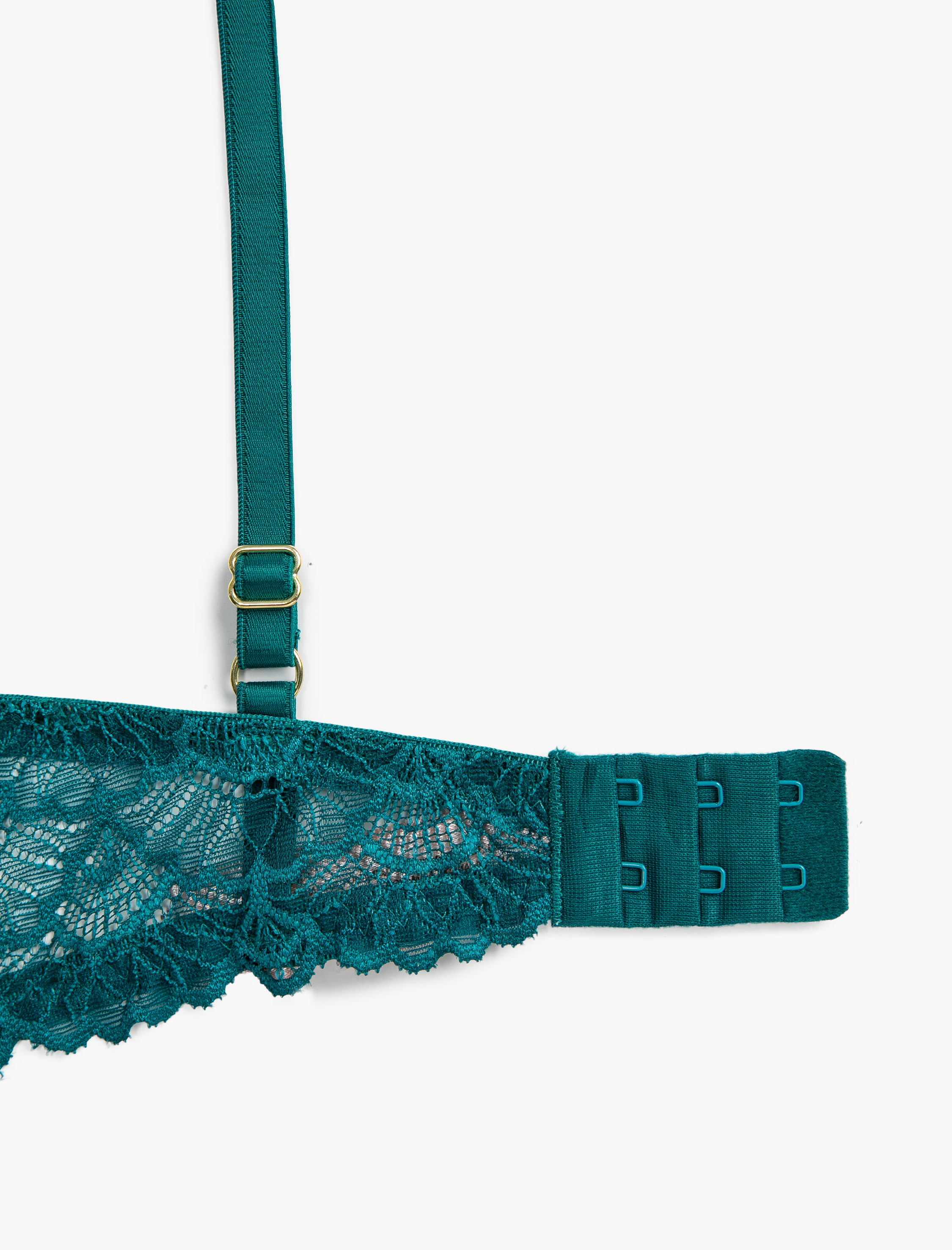   Push Up Sütyen Destekli Dantelli Dolgulu Kaplı Balenli