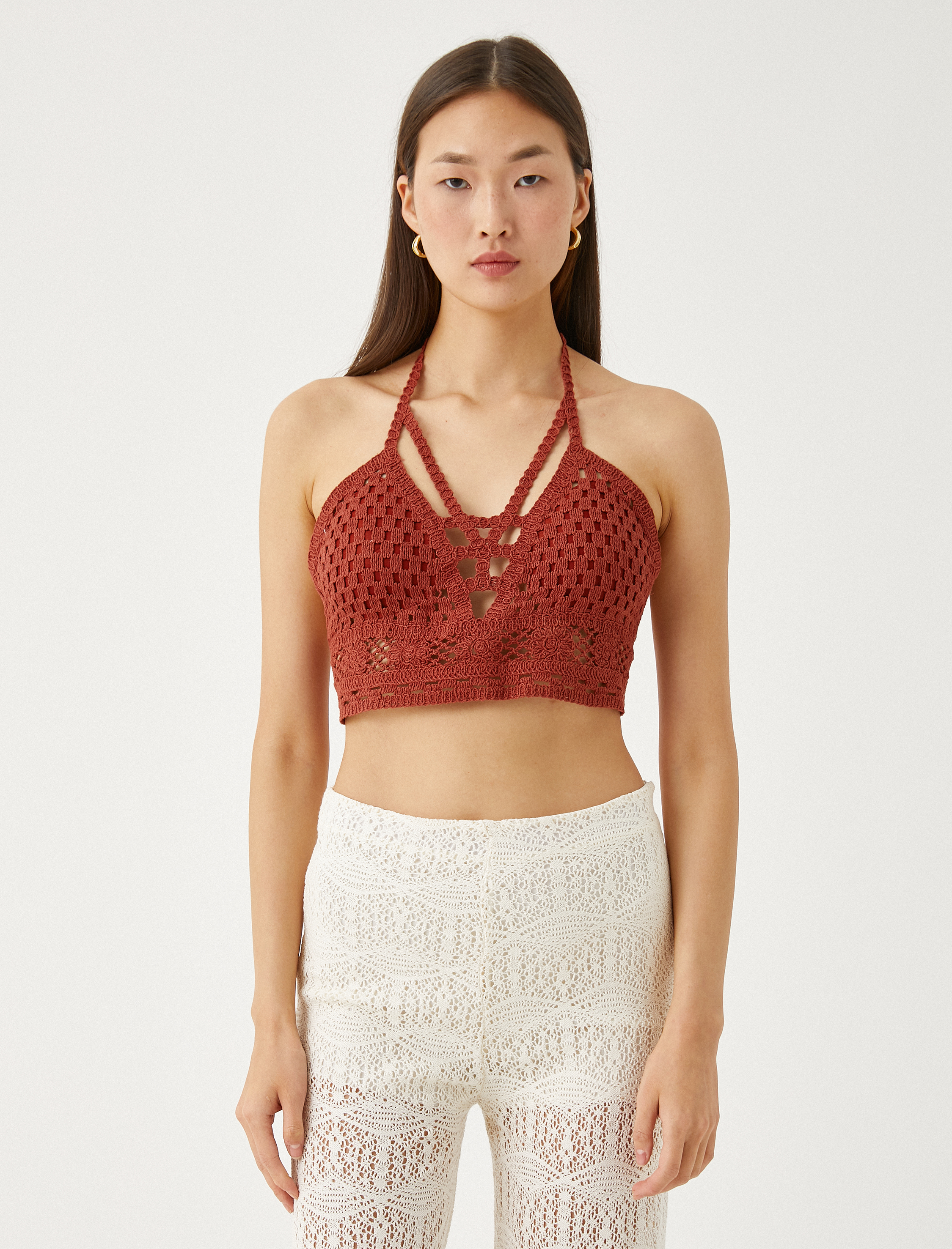   Kroşe Örgü Büstiyer