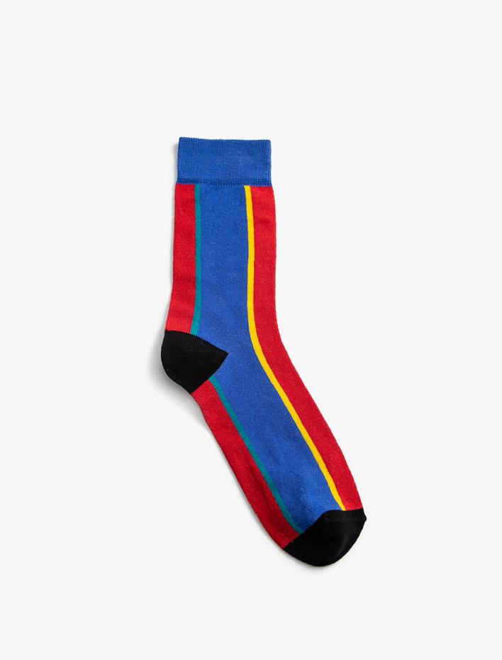 Erkek Basic Soket Çorap Çok Renkli