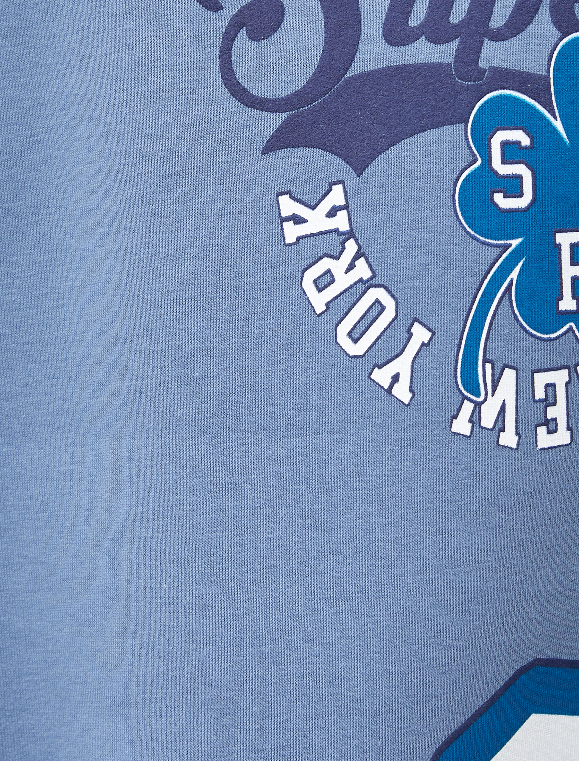   Kolej Oversize Sweatshirt Baskılı Bisiklet Yaka