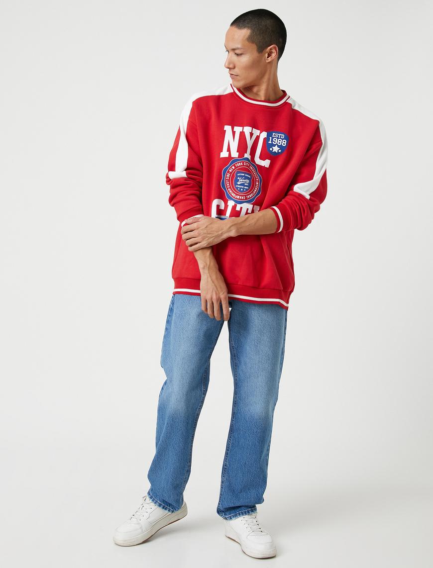   Loose Fit Kot Bol Pantolon - Steve Jean
