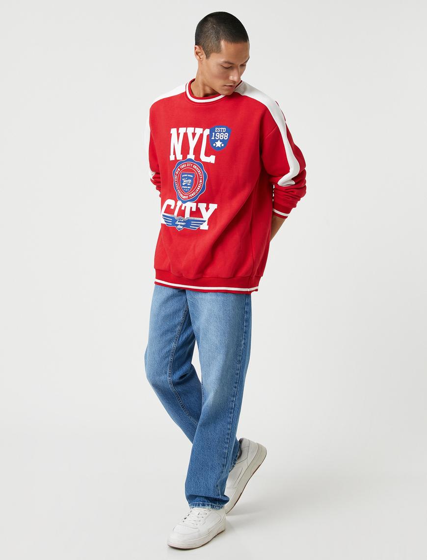   Loose Fit Kot Bol Pantolon - Steve Jean
