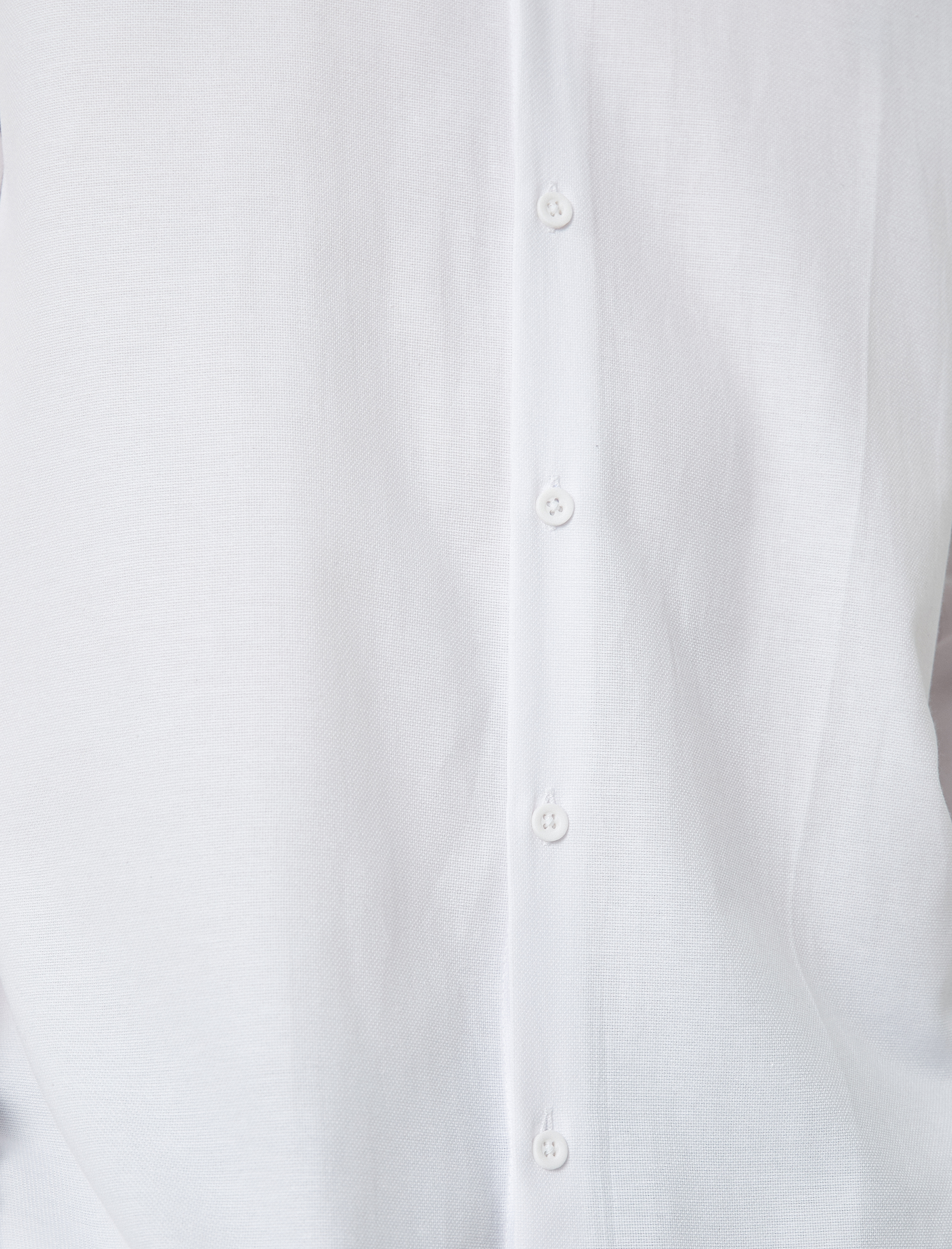   Spor Gömlek Slim Fit Klasik Yaka Uzun Kollu Non Iron