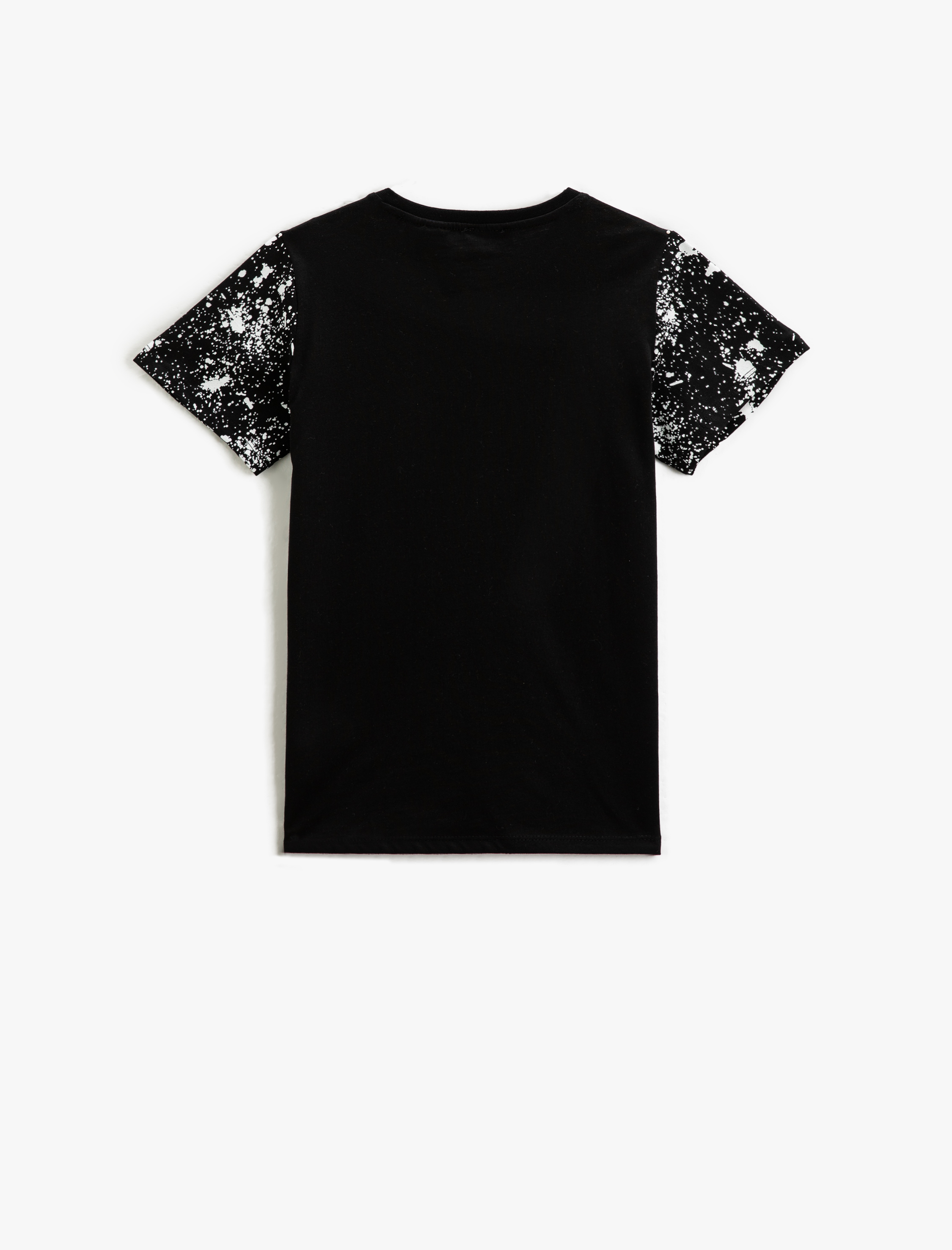  Erkek Çocuk Batman Tişört Baskılı Lisanslı Kısa Kollu Bisiklet Yaka Pamuklu