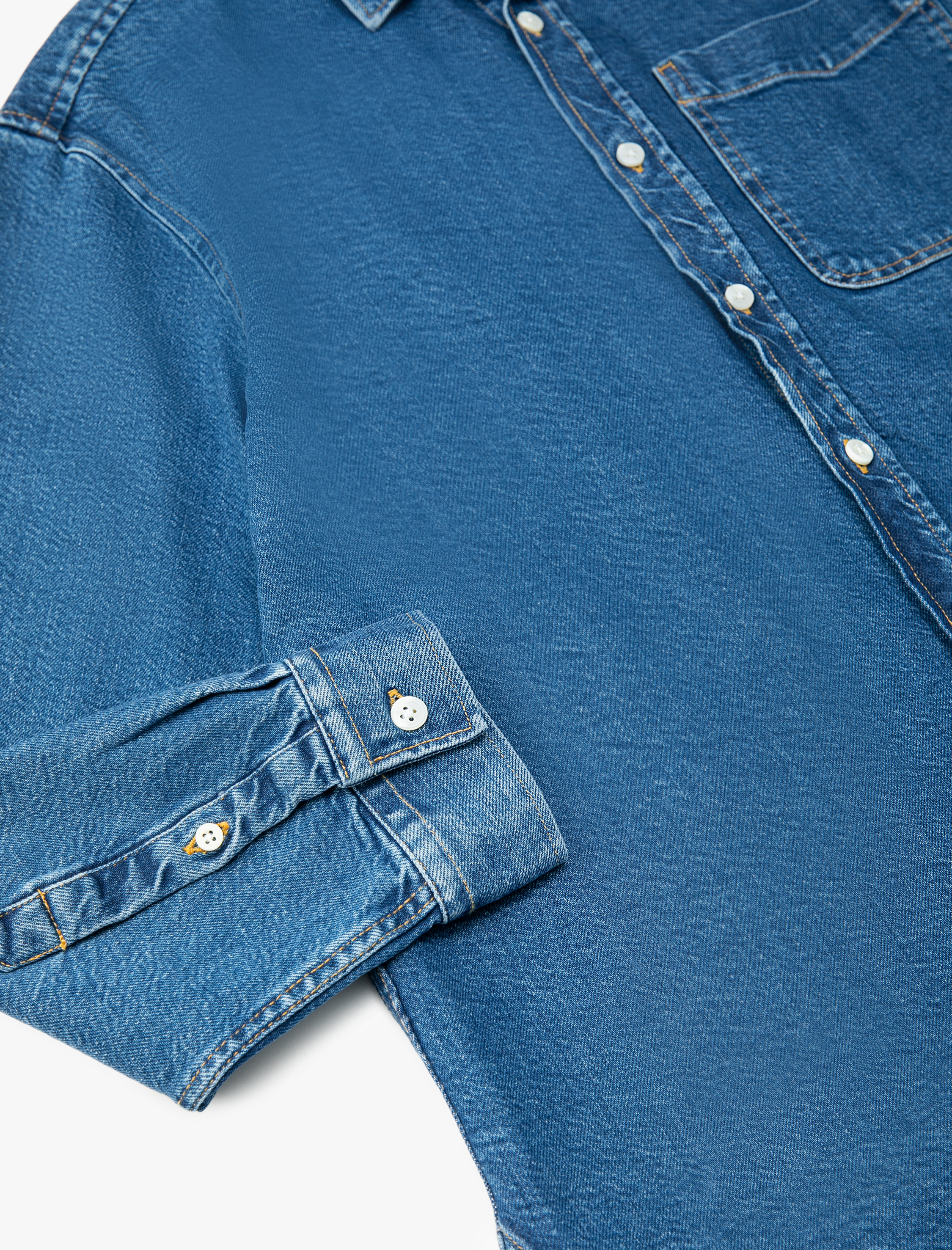 Basic Kot Ceket Cep Detaylı