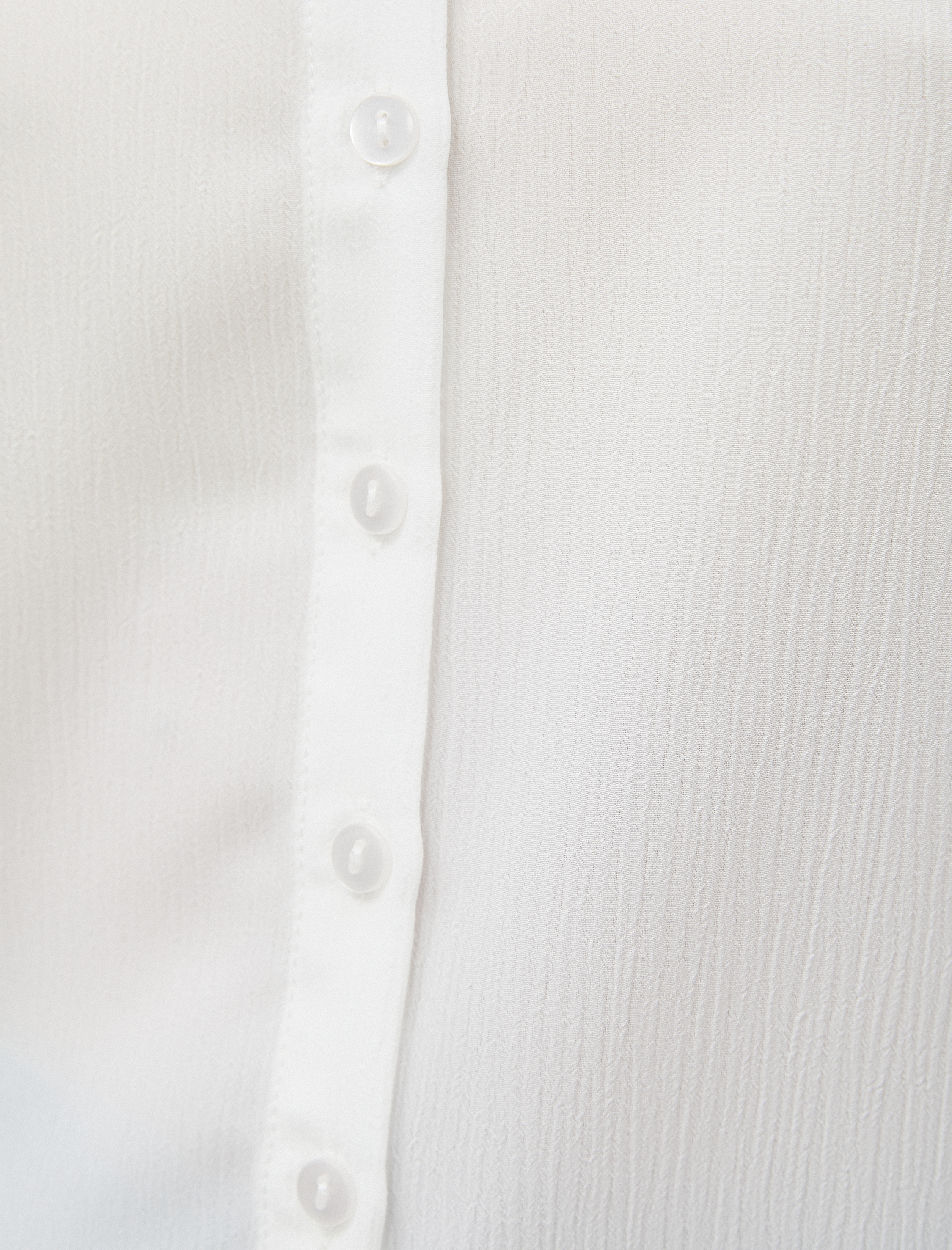   Geniş Bebe Yaka Gömlek Uzun Kollu