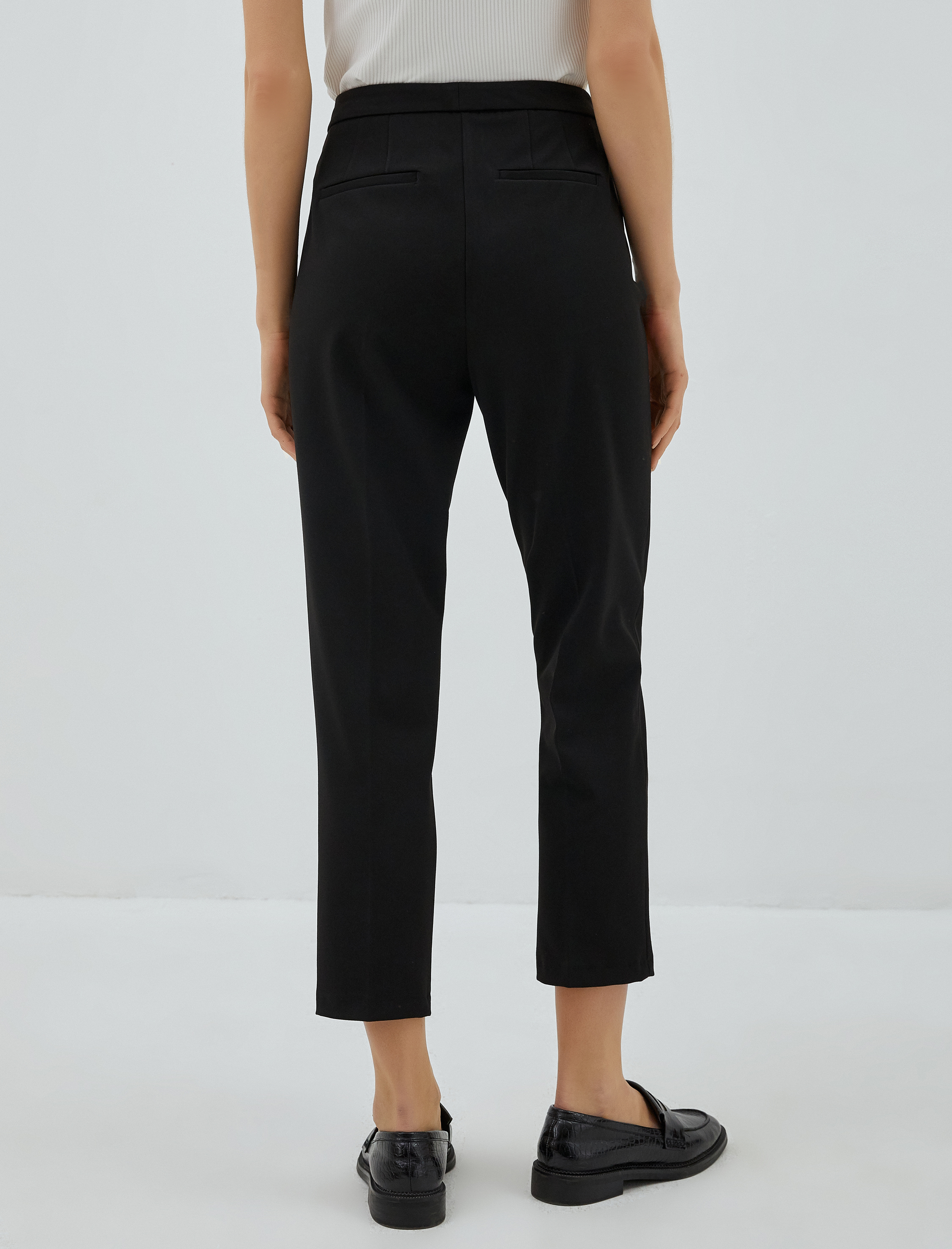   Crop Cigarette Pantolon Cepli Normal Bel