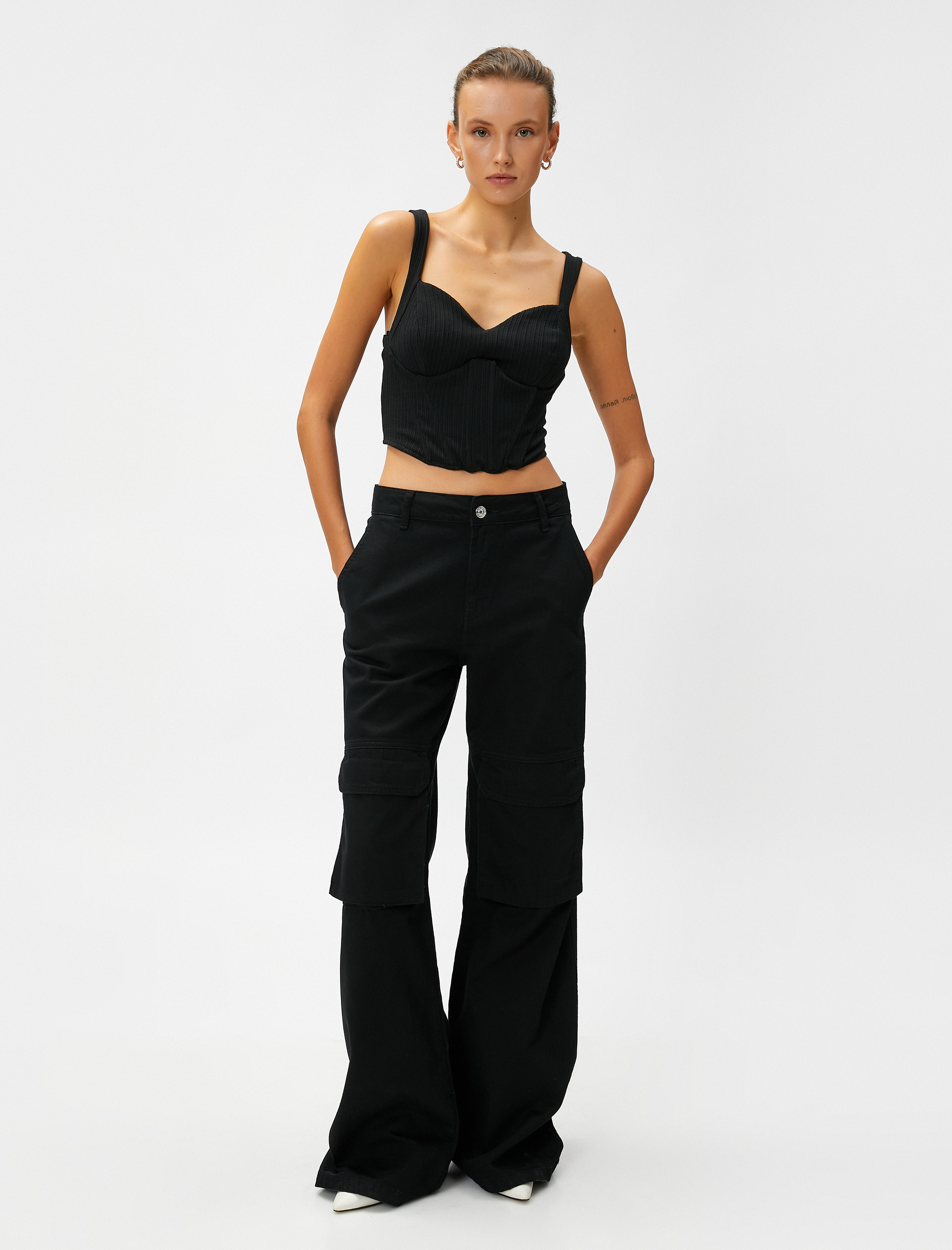   Korse Büstiyer Cuplı Askılı