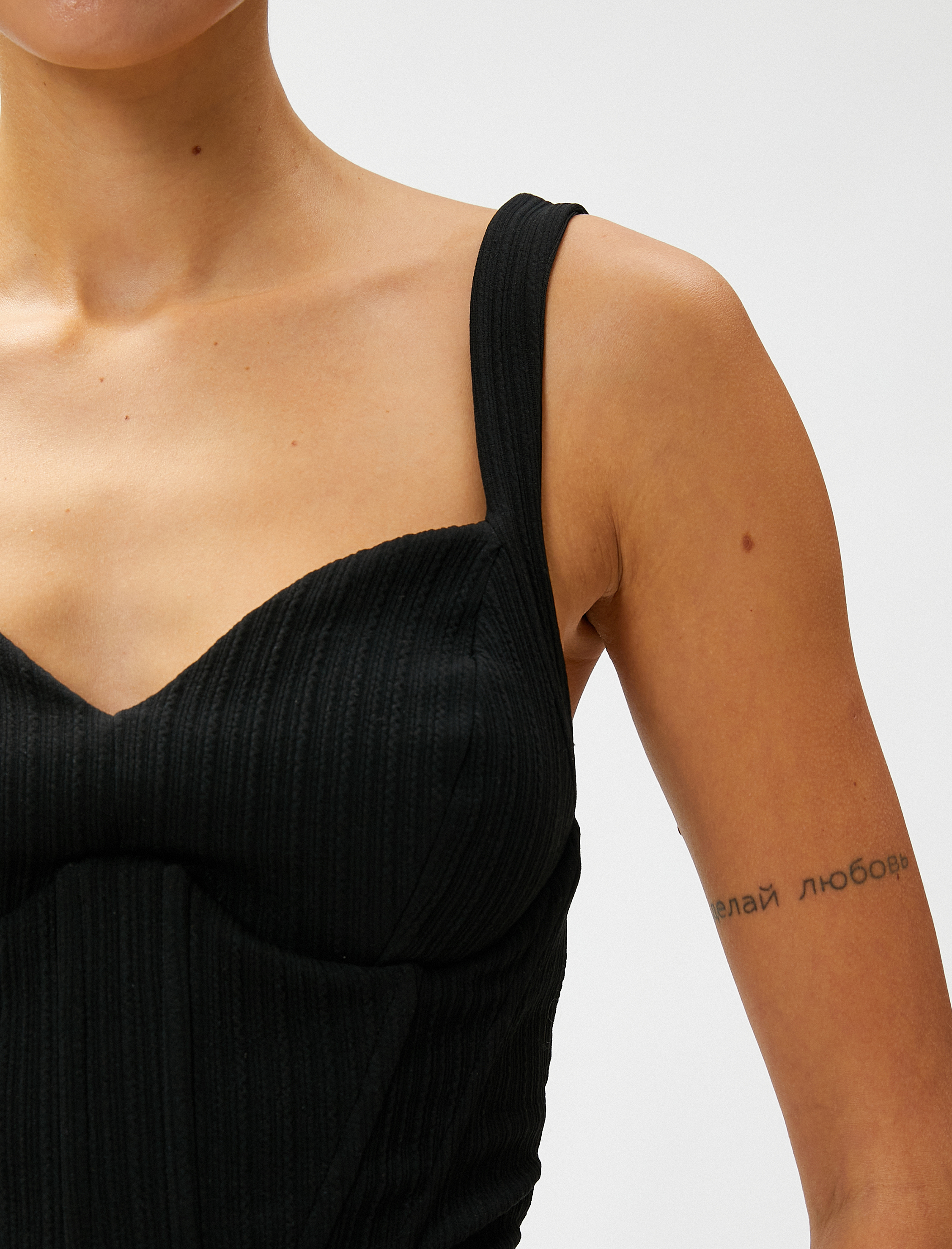   Korse Büstiyer Cuplı Askılı