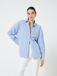 Oversize Gömlek Uzun Kollu