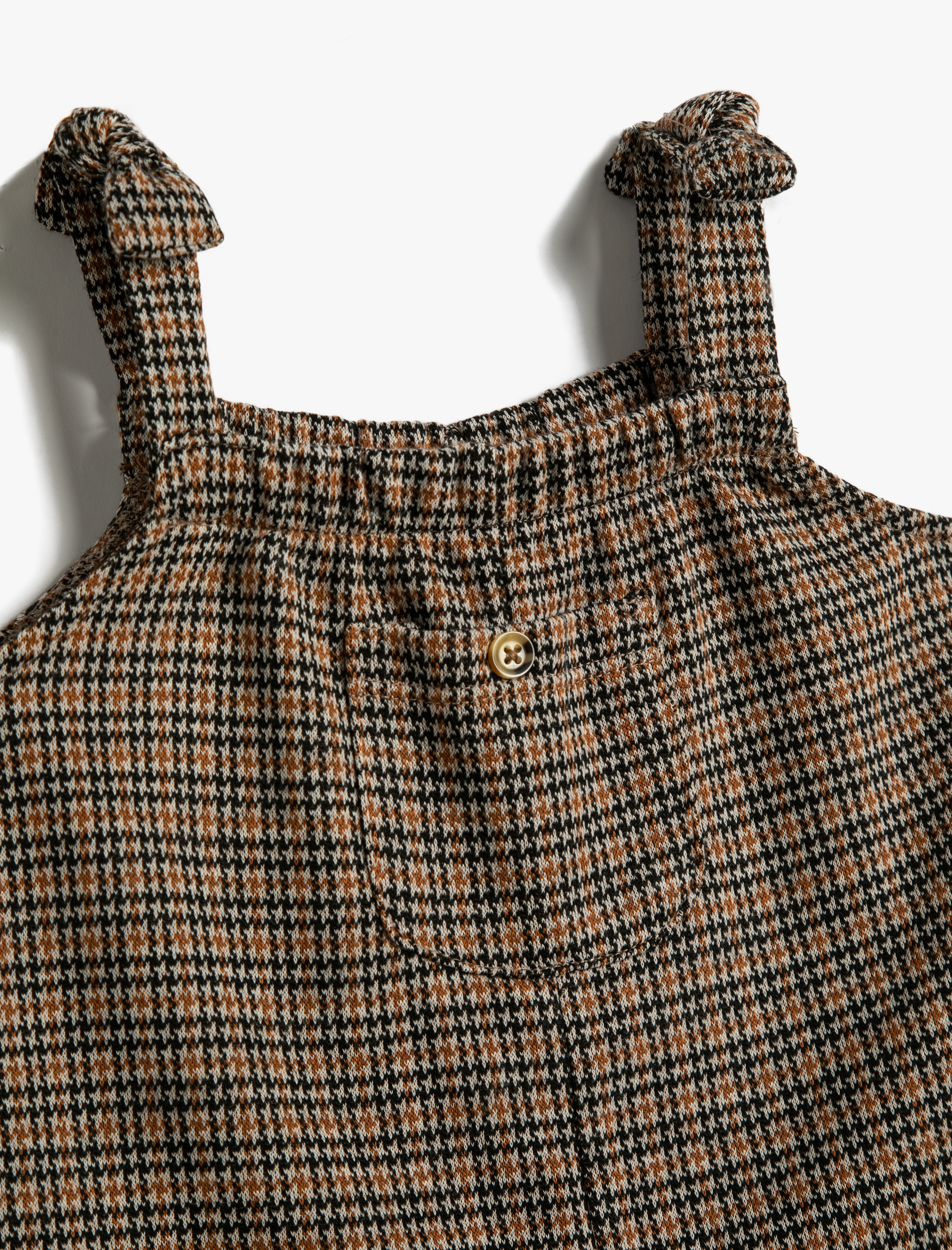  Kız Bebek Tulum Şort Askılı Cepli Fırfır Detaylı