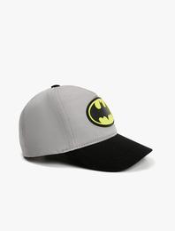 Batman Kep Şapka Aplike Detaylı Lisanslı Pamuklu