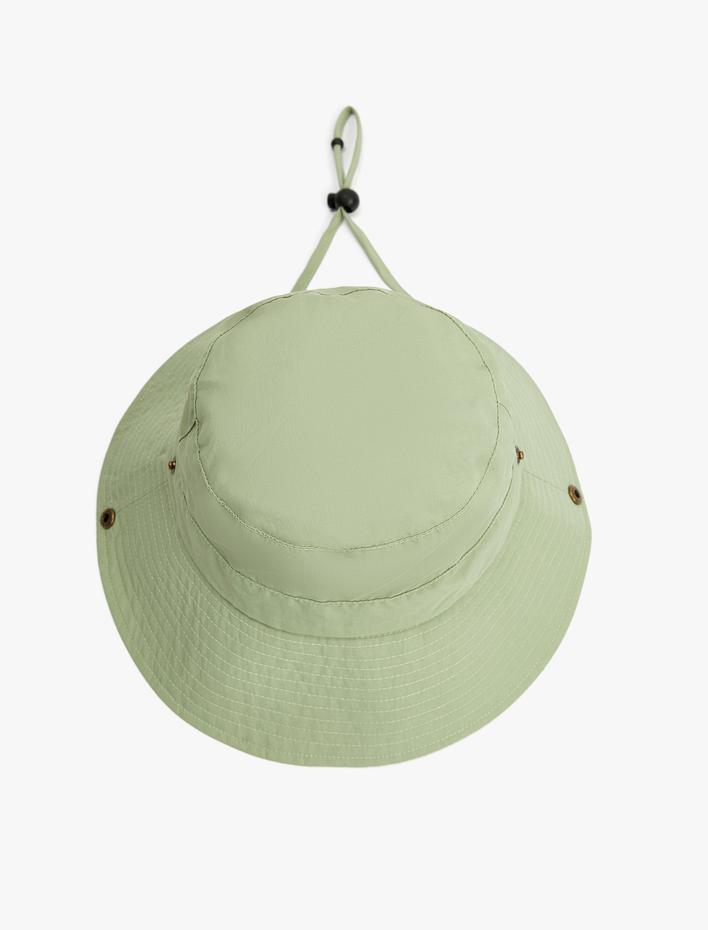Erkek Çocuk Basic Bucket Şapka İp Askılı