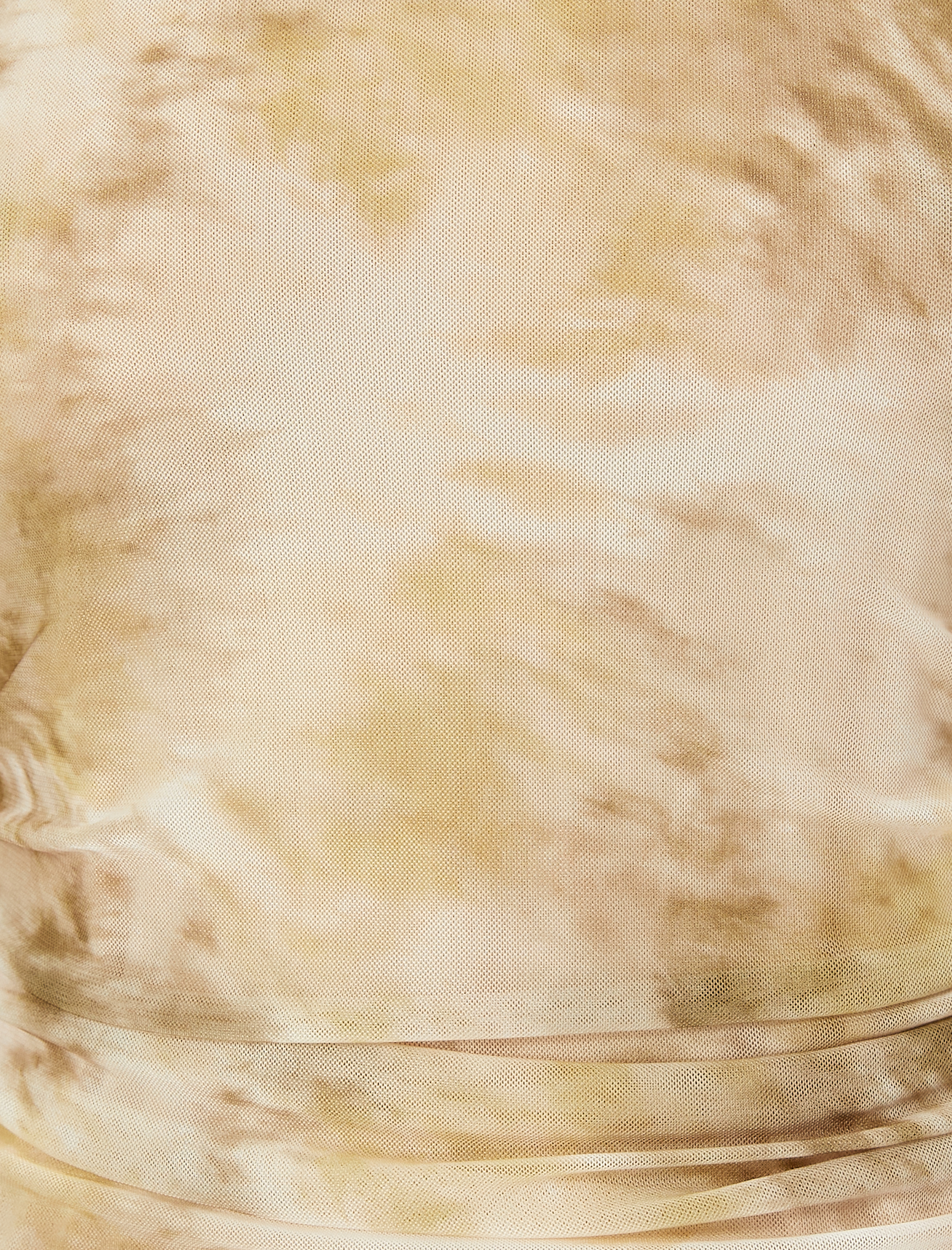   Midi Elbise Uzun Kollu Bisiklet Yaka Drapeli