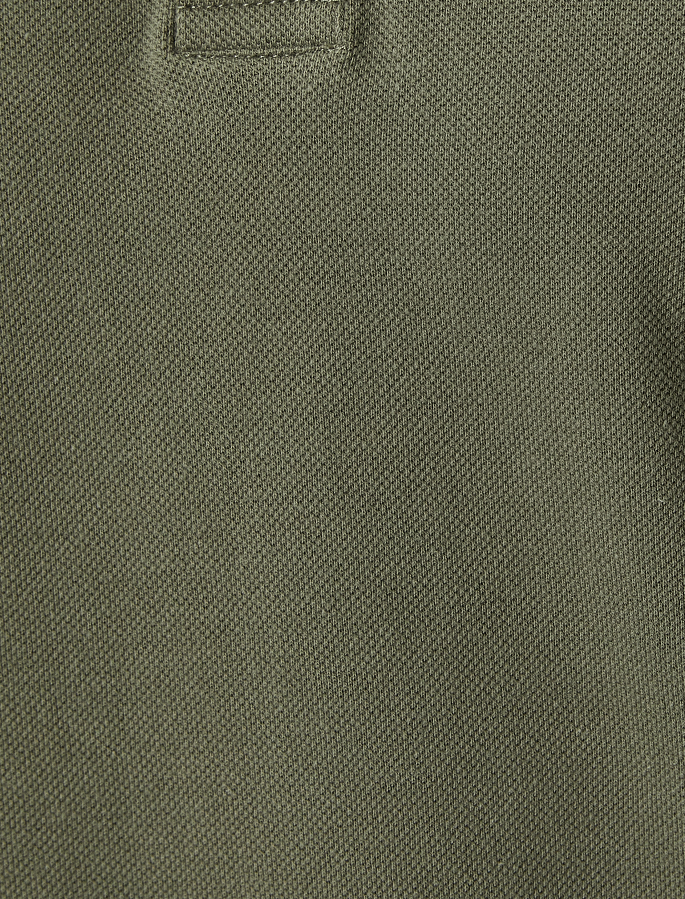   Polo Yaka Tişört Slim Fit Baskılı Düğmeli Kısa Kollu