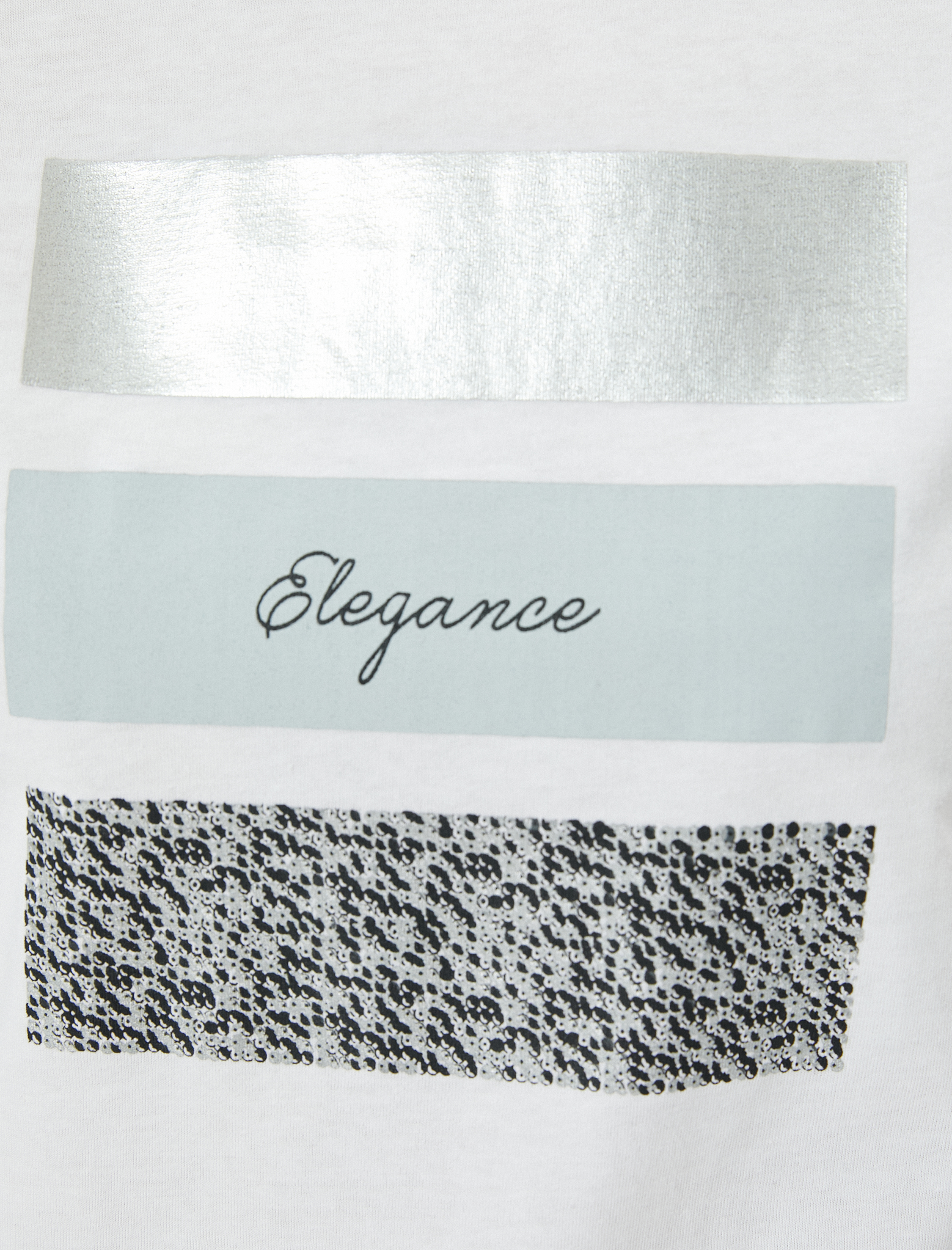   Baskılı Tişört Bisiklet Yaka Kısa Kollu Standart Kesim